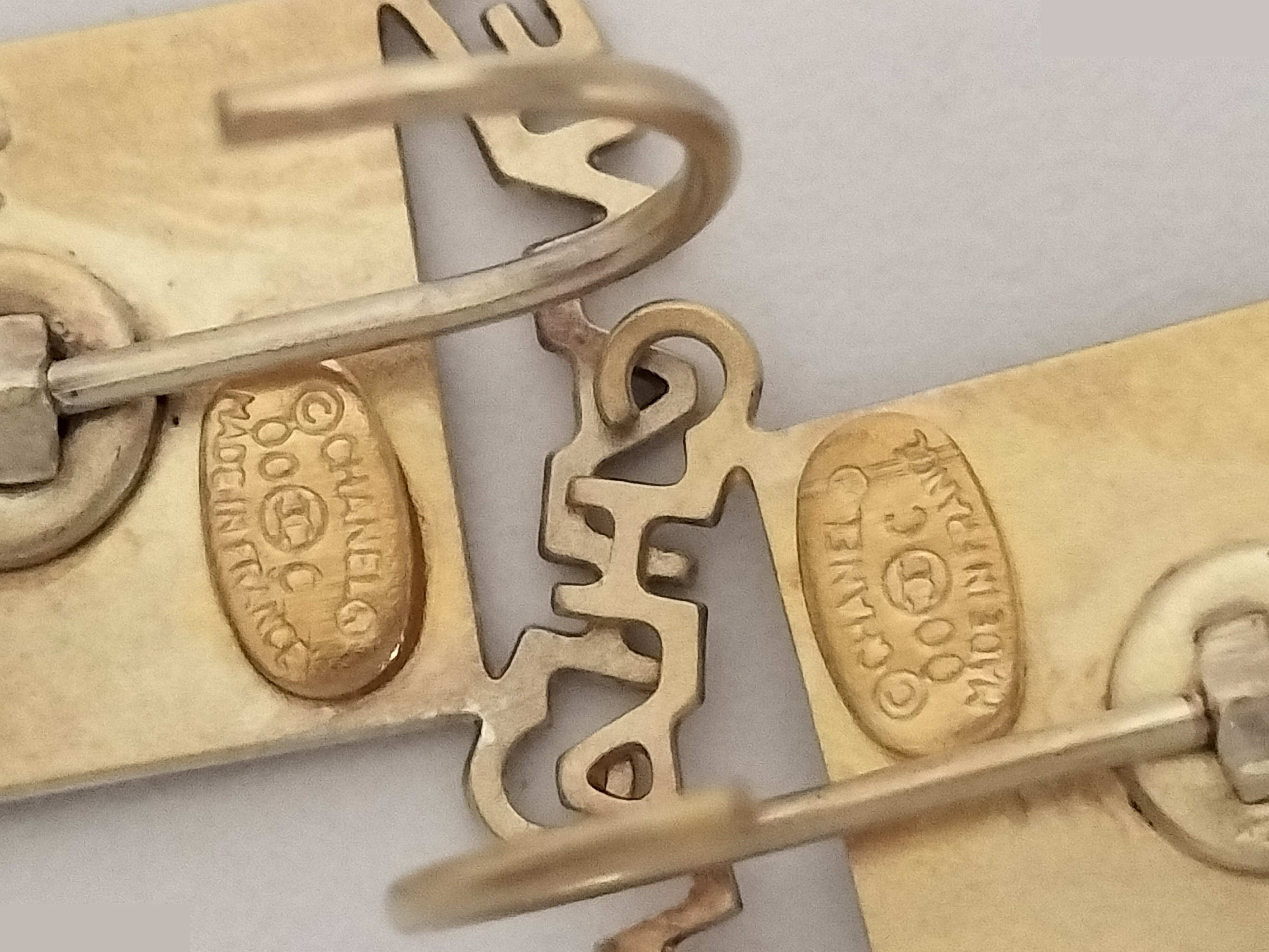 coco gold earrings — view 3