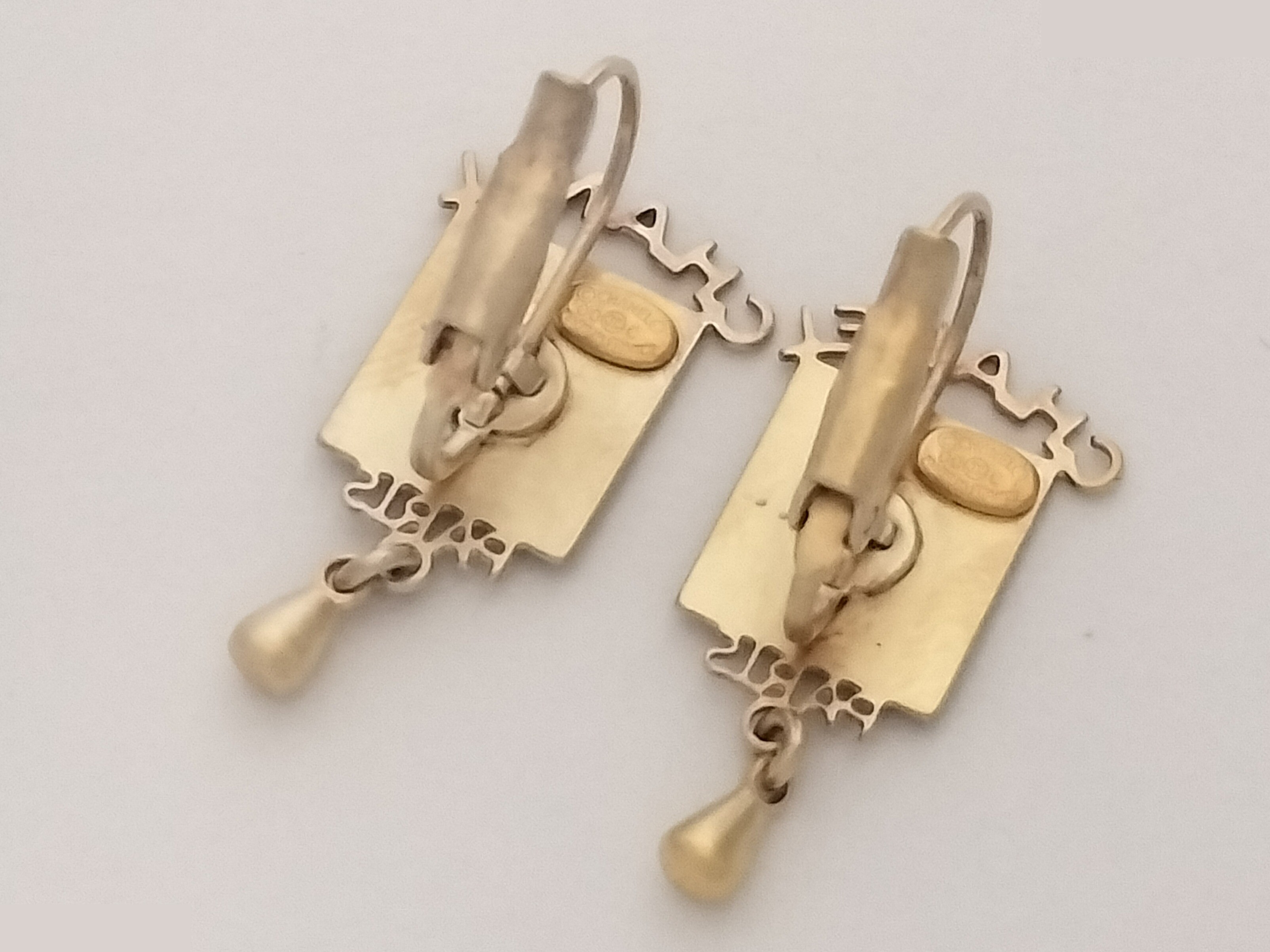 coco gold earrings — view 4
