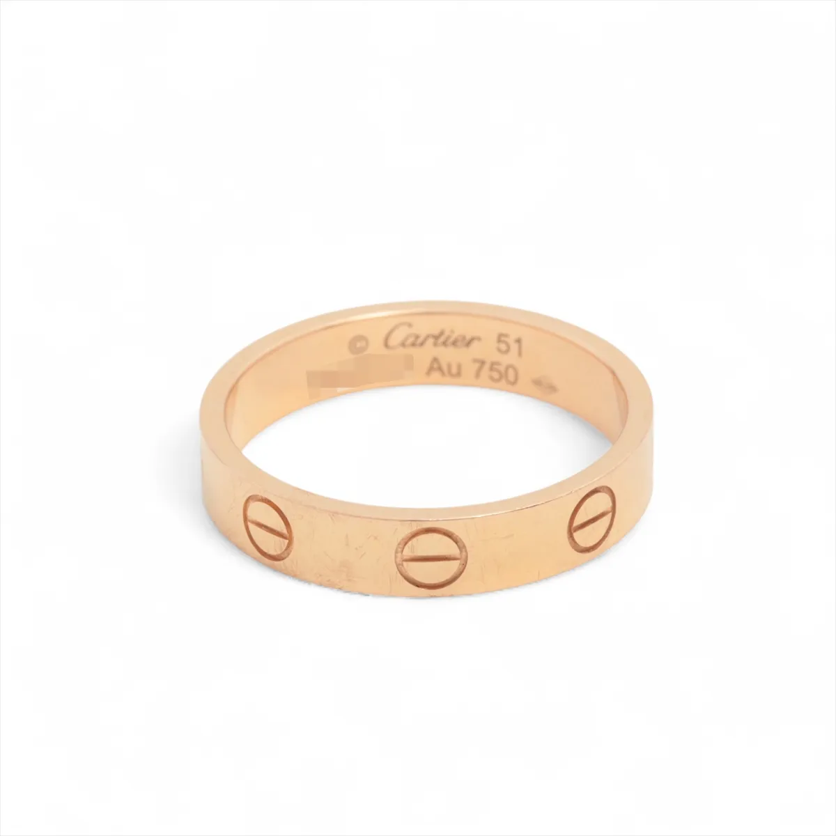 Mini Love Ring 750(PG) 3.2g 51 852EQJ Thread