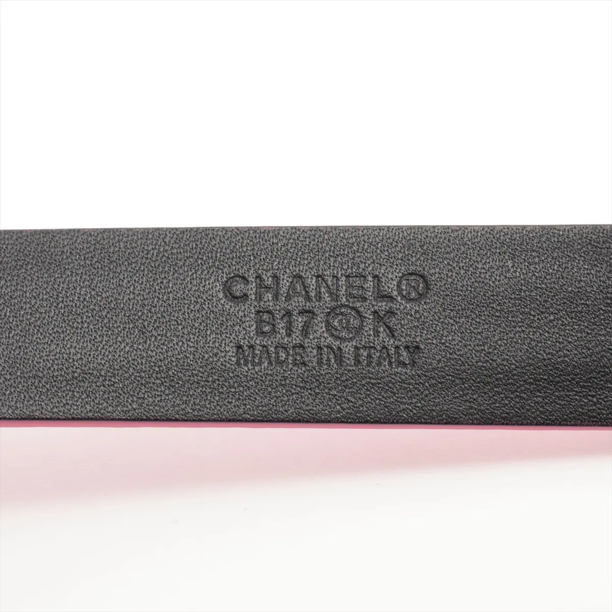 Cocomark B17K Belt 75 Patent Leather Pink — view 5