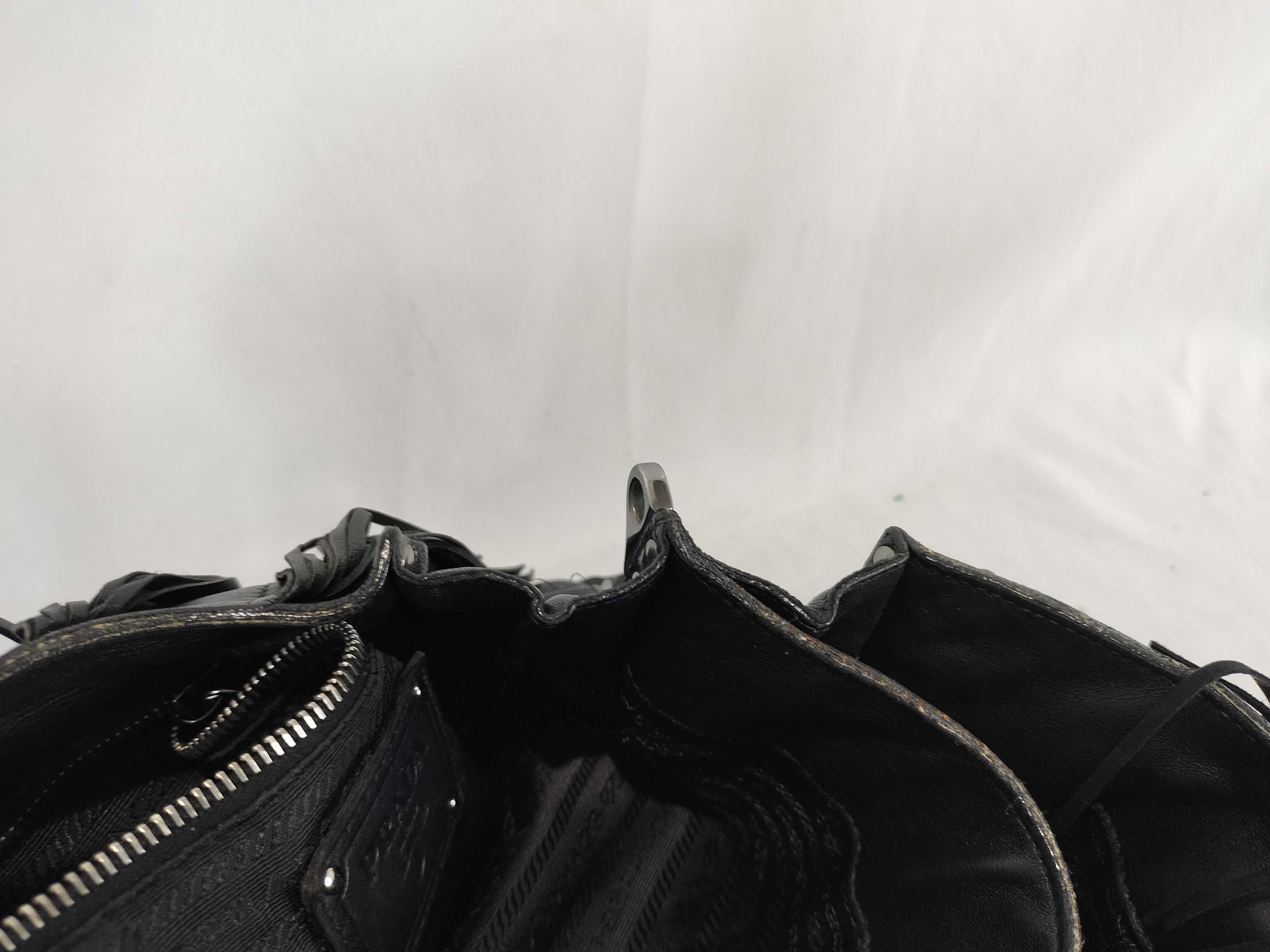 Fringe 2-Way Bag Black Handbag — view 12
