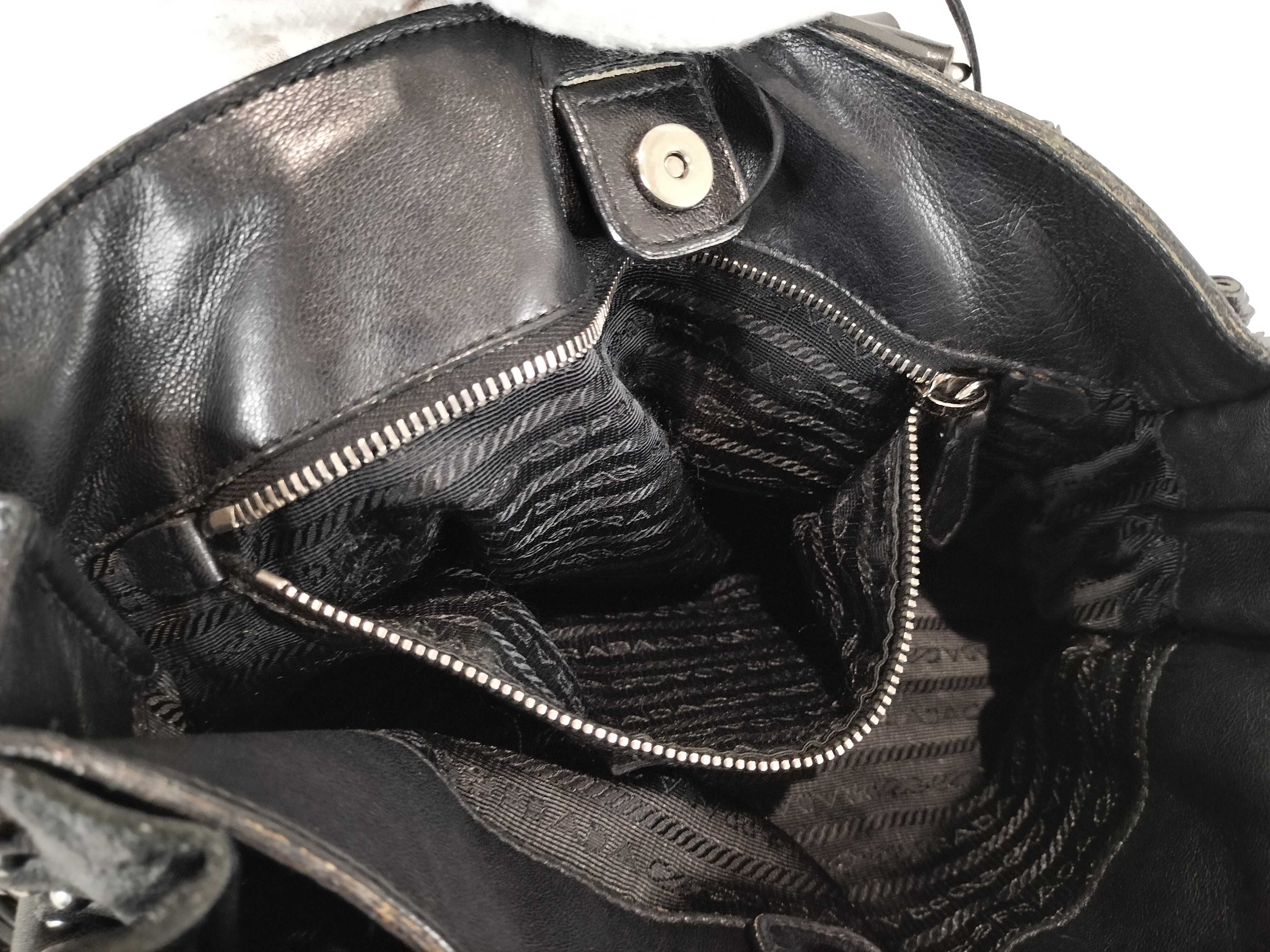 Fringe 2-Way Bag Black Handbag — view 10