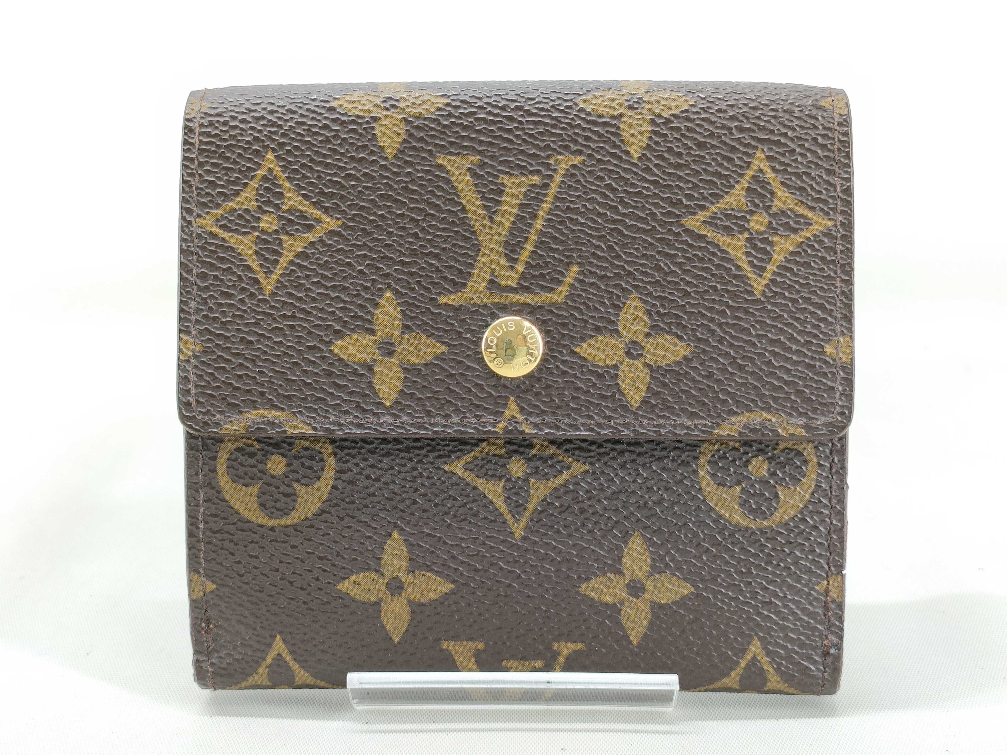 Monogram LV Wallet, Double Snap Closure
