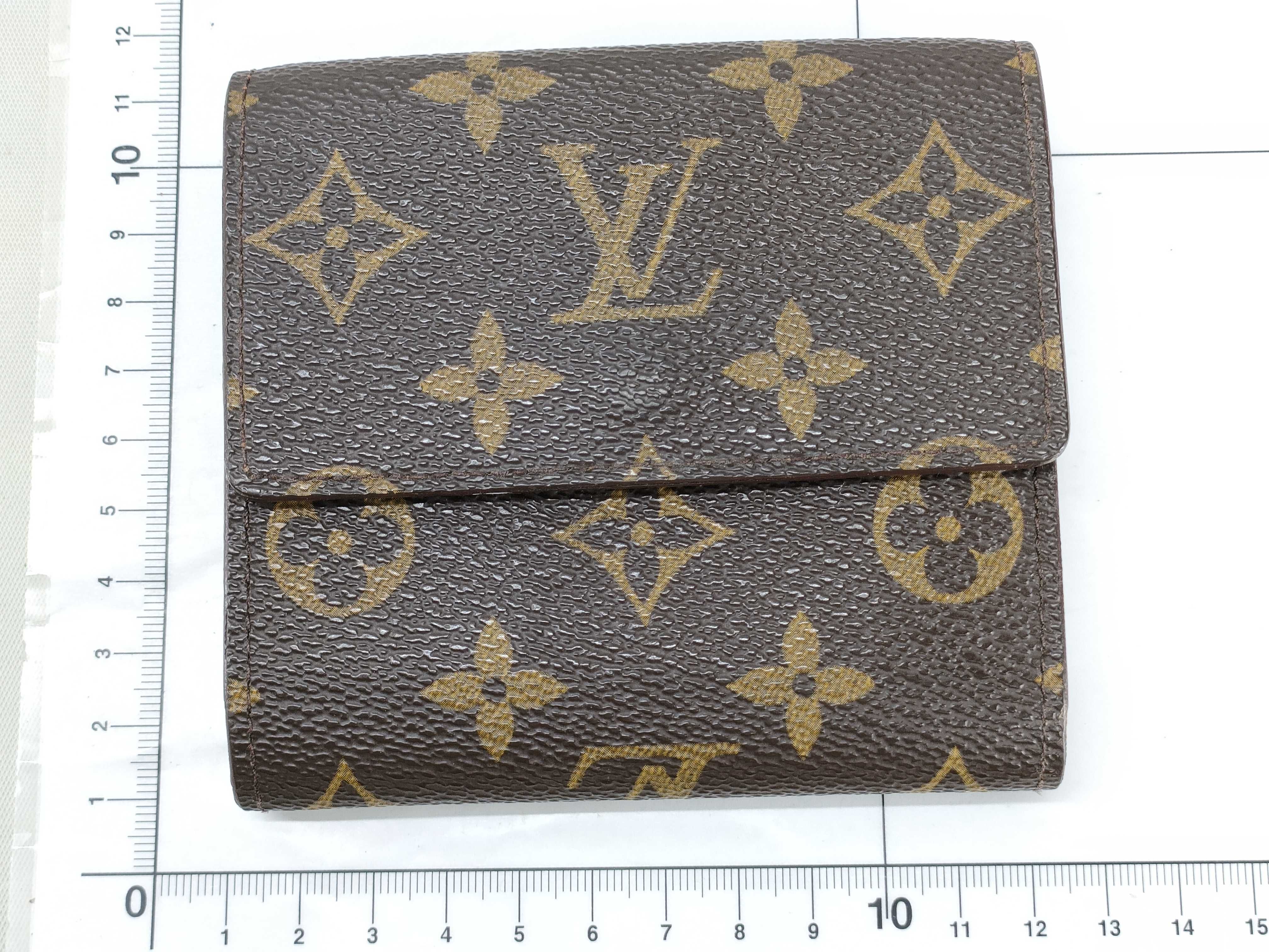 Monogram LV Wallet, Double Snap Closure — view 2
