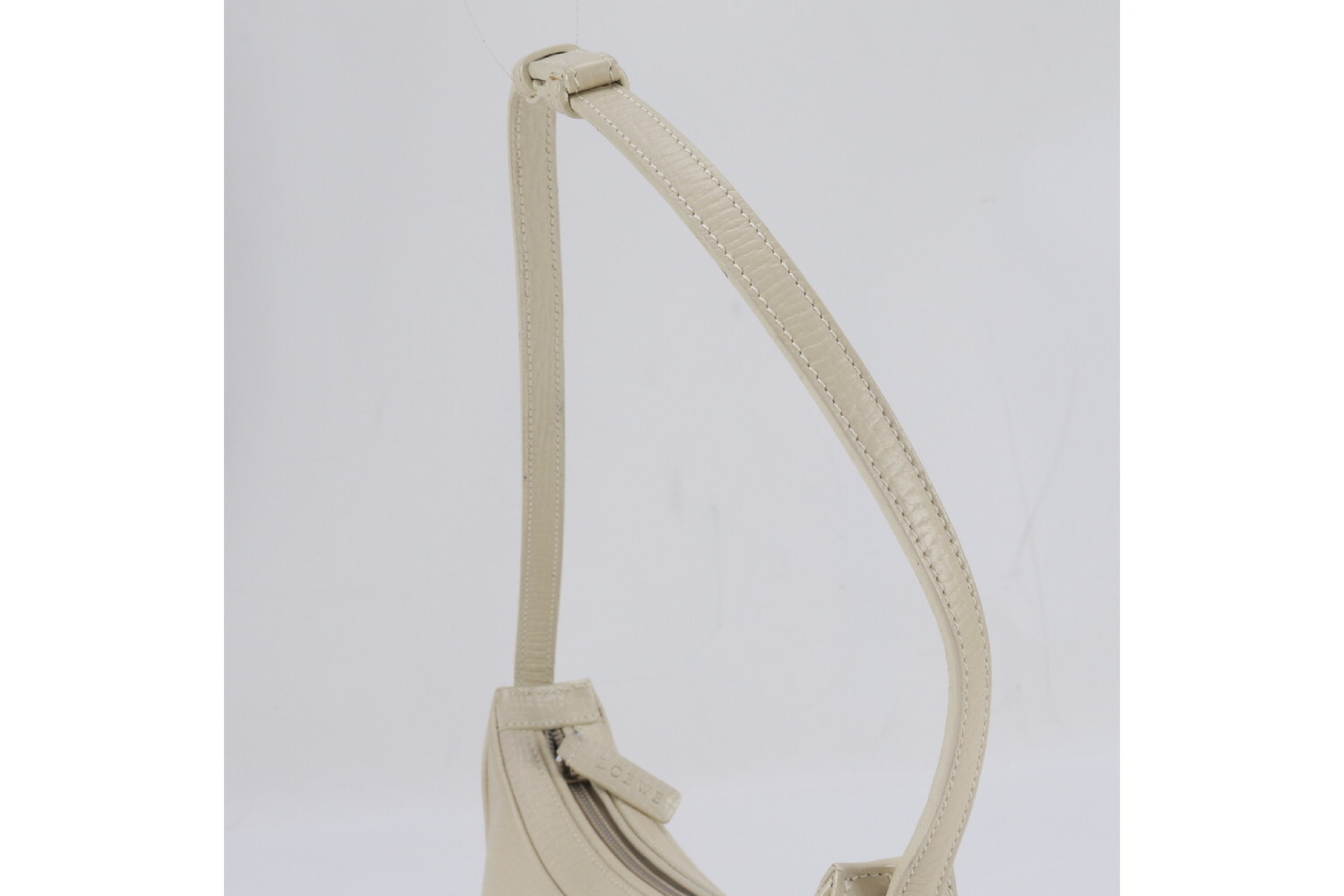 Leather Hobo One-Shoulder Bag (Shoulder Bag) — view 2