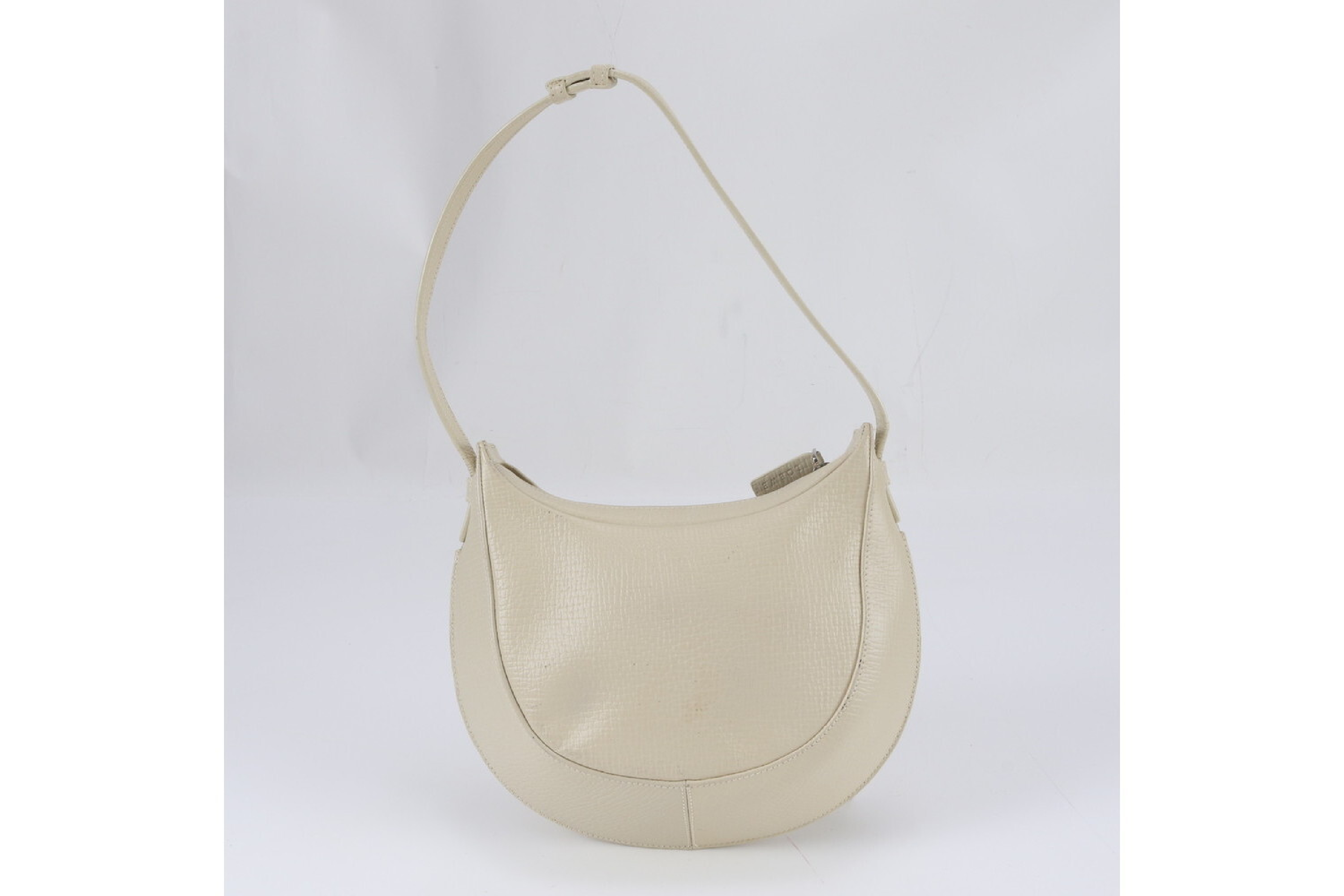 Leather Hobo One-Shoulder Bag (Shoulder Bag) — view 3
