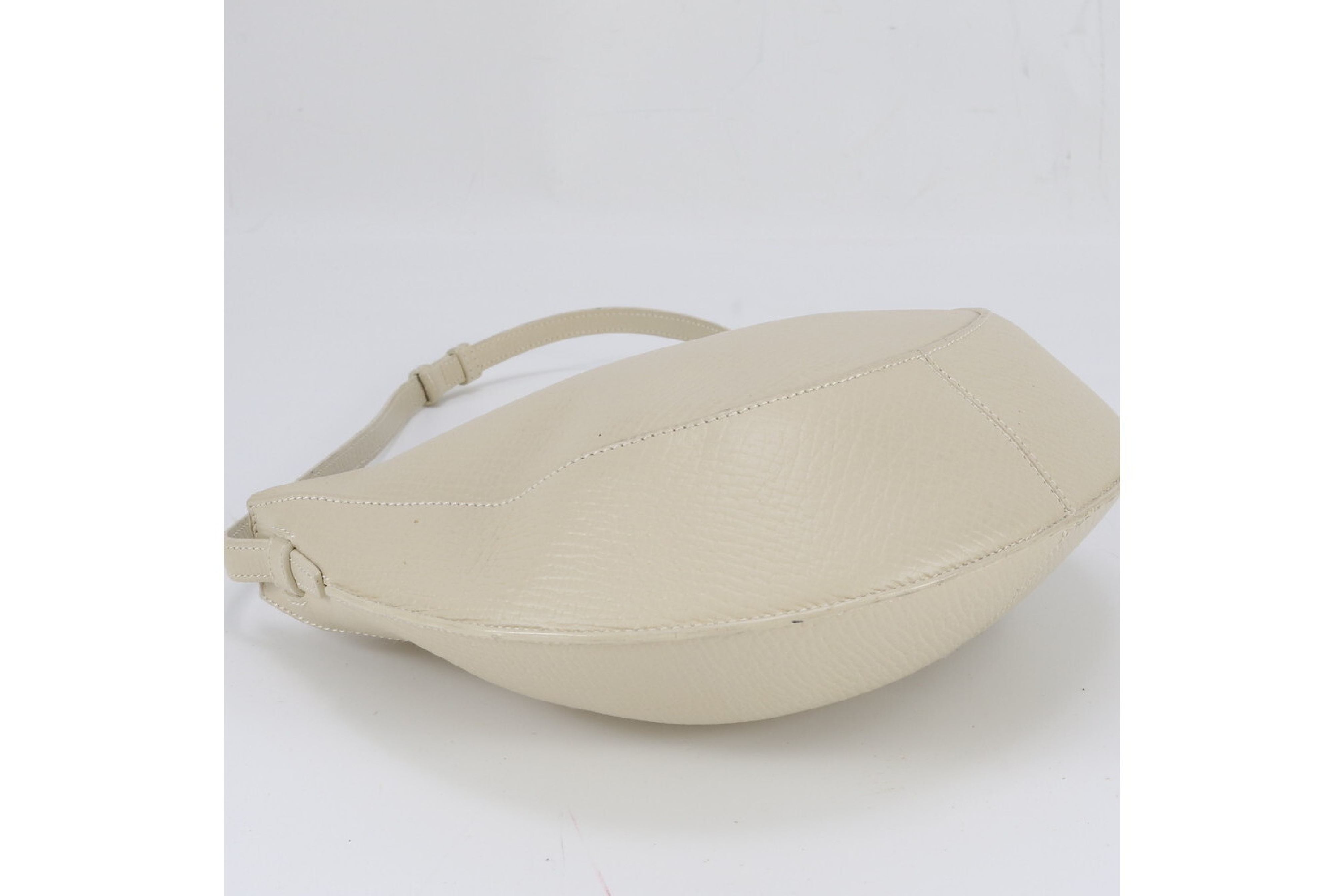 Leather Hobo One-Shoulder Bag (Shoulder Bag) — view 4