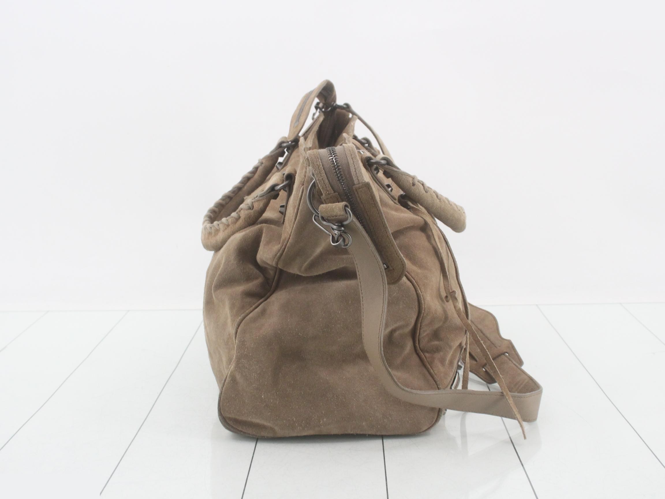 Suede The Town Shoulder Bag — view 4