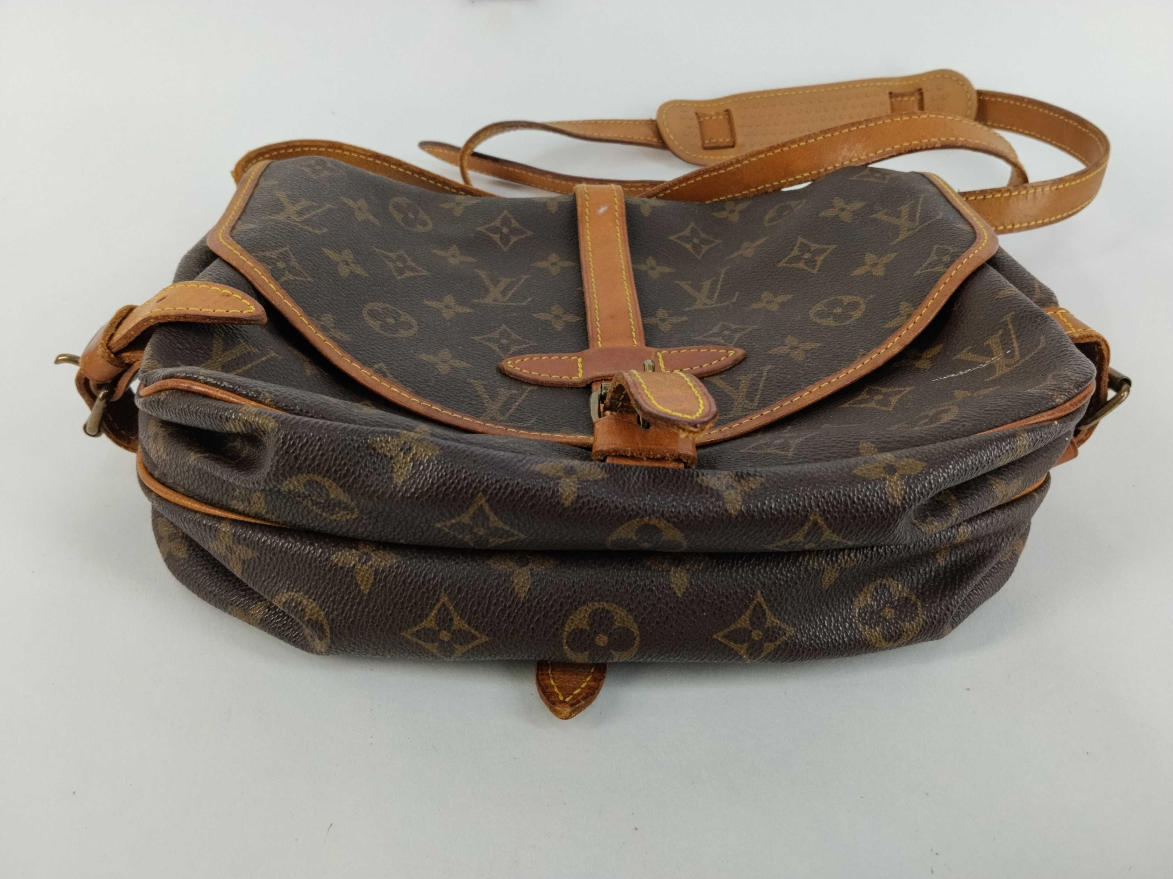 Monogram Louis Vuitton Monogram Shoulder Bag Saumur 30 M42256 Shoulder Bag — view 7