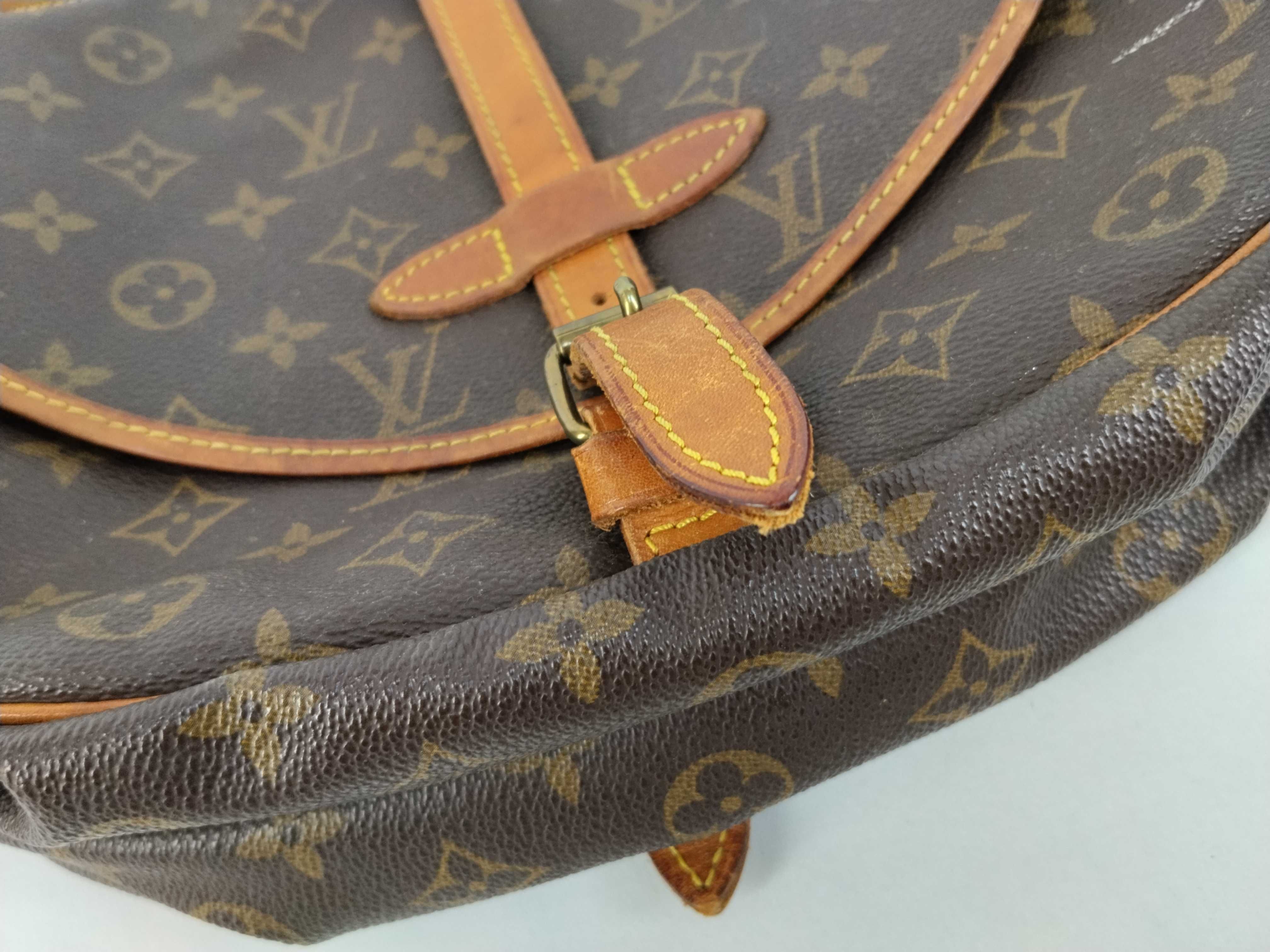 Monogram Louis Vuitton Monogram Shoulder Bag Saumur 30 M42256 Shoulder Bag — view 8