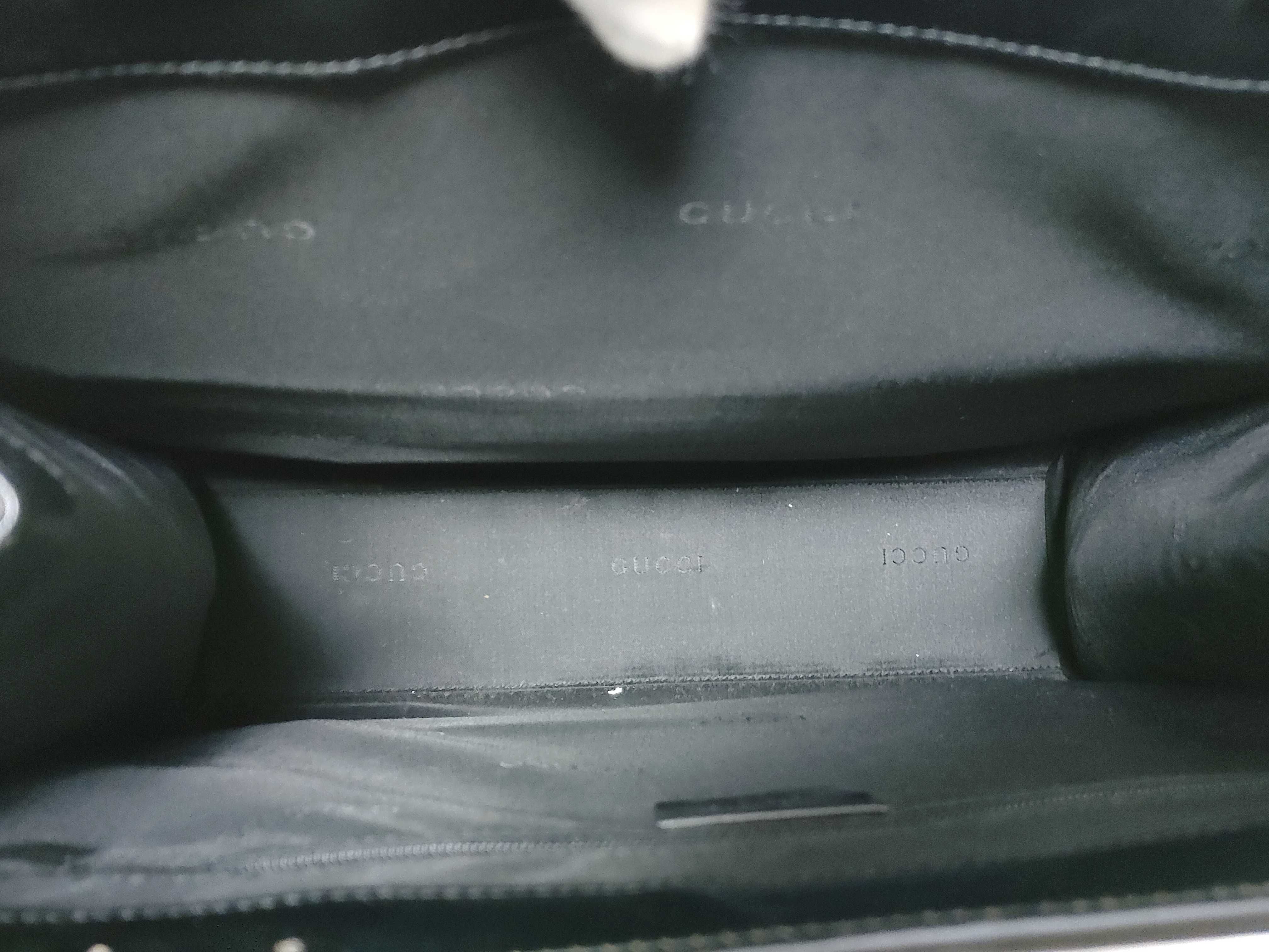 Jackie Leather Tote Bag (Black) — view 11