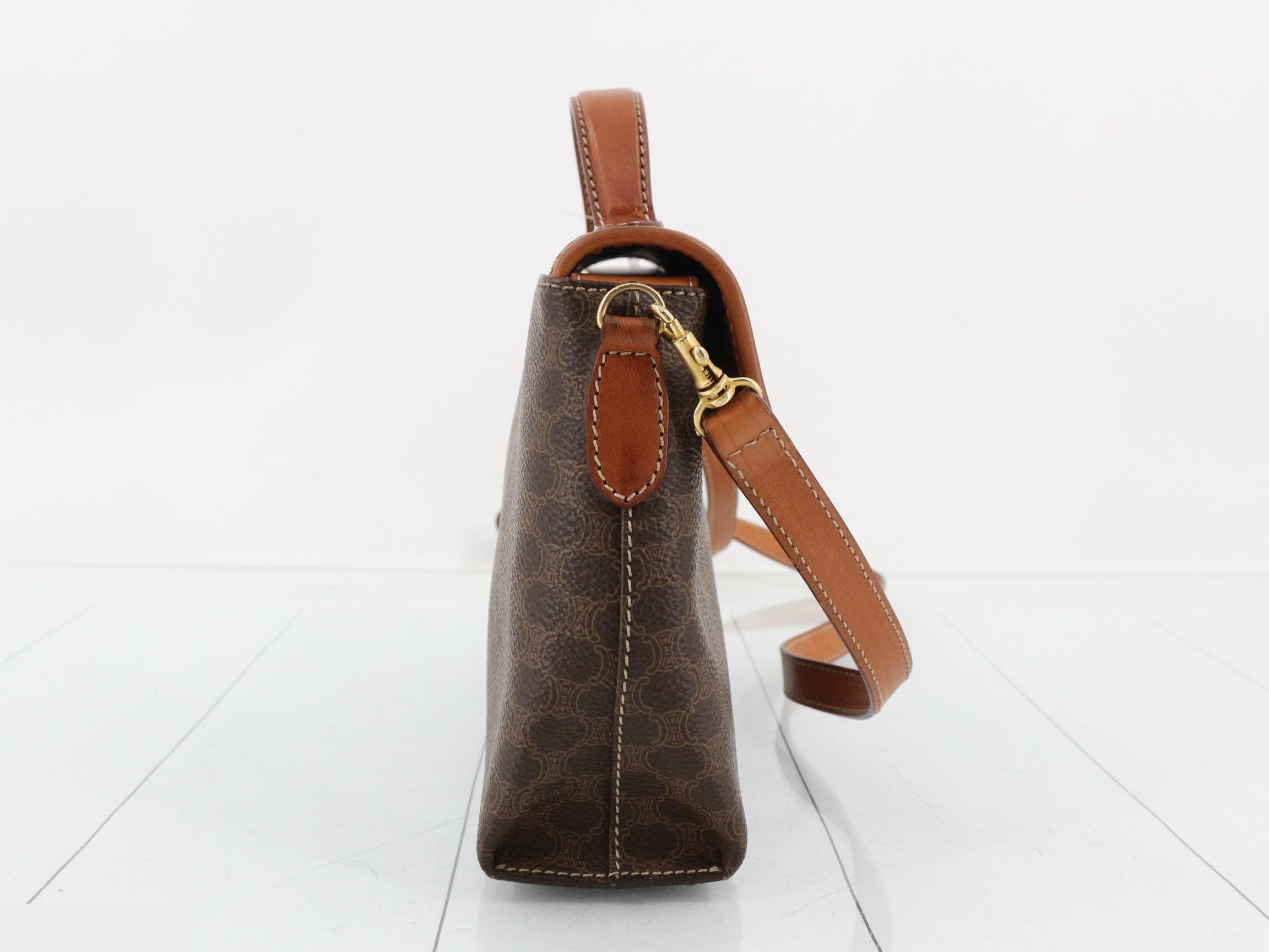 Macadam top handle 2WAY brown strap included 19x15x6cm — view 4