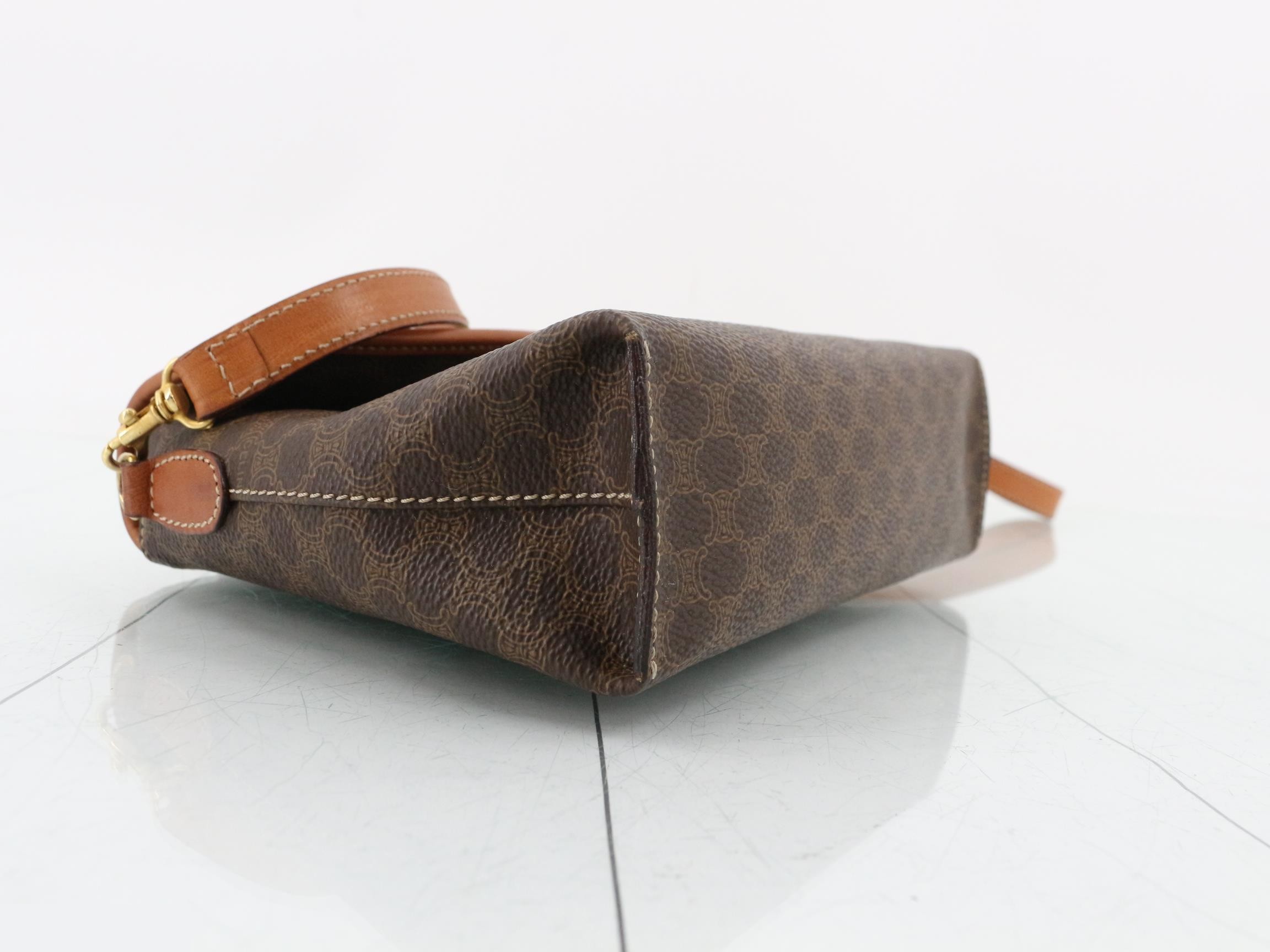 Macadam top handle 2WAY brown strap included 19x15x6cm — view 5