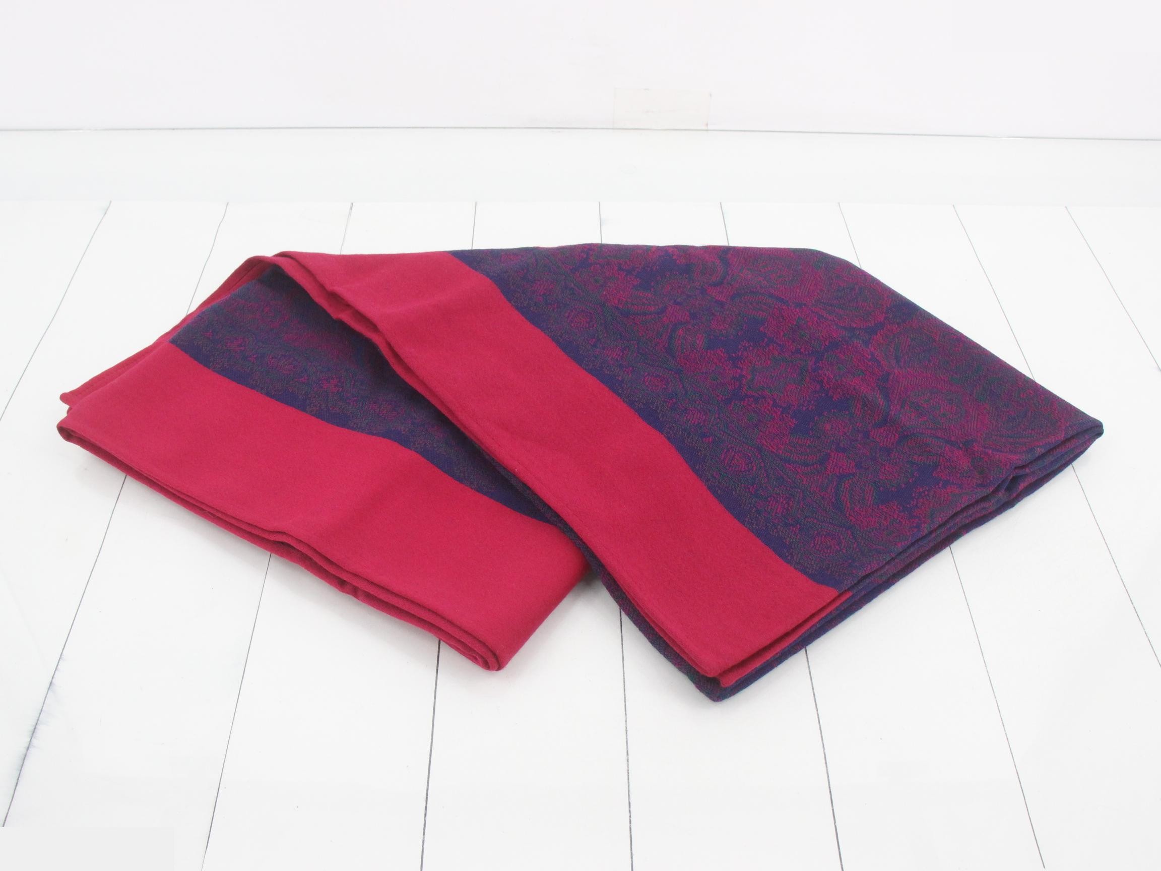 Wool scarf/muffler, extra large — view 3