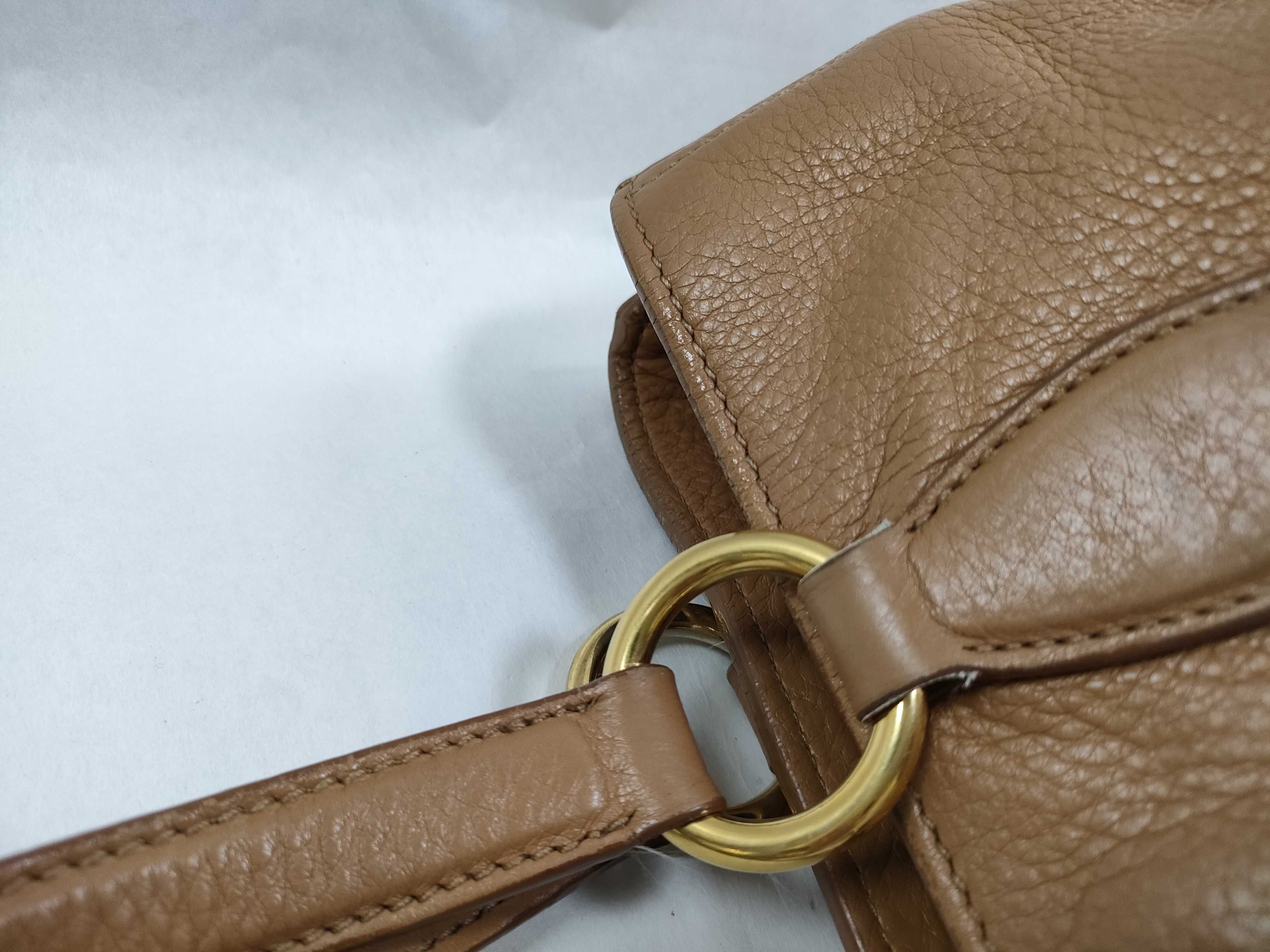 Vitello Daino Calfskin Tote Shoulder Bag — view 5