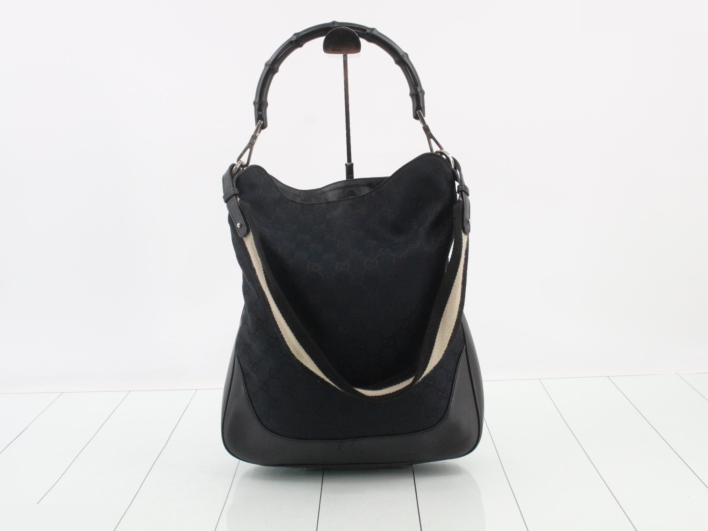 GG Canvas Bamboo 2-Way Shoulder Bag — view 2