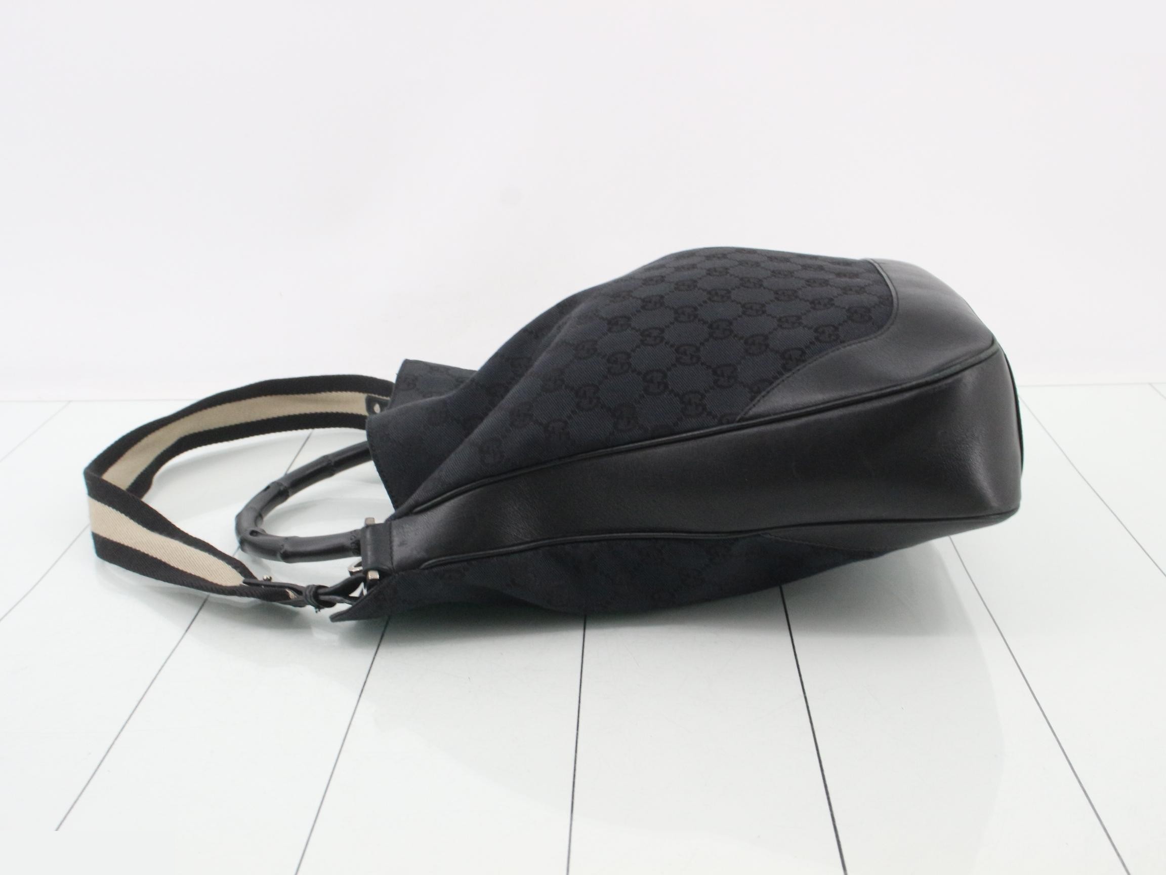 GG Canvas Bamboo 2-Way Shoulder Bag — view 4