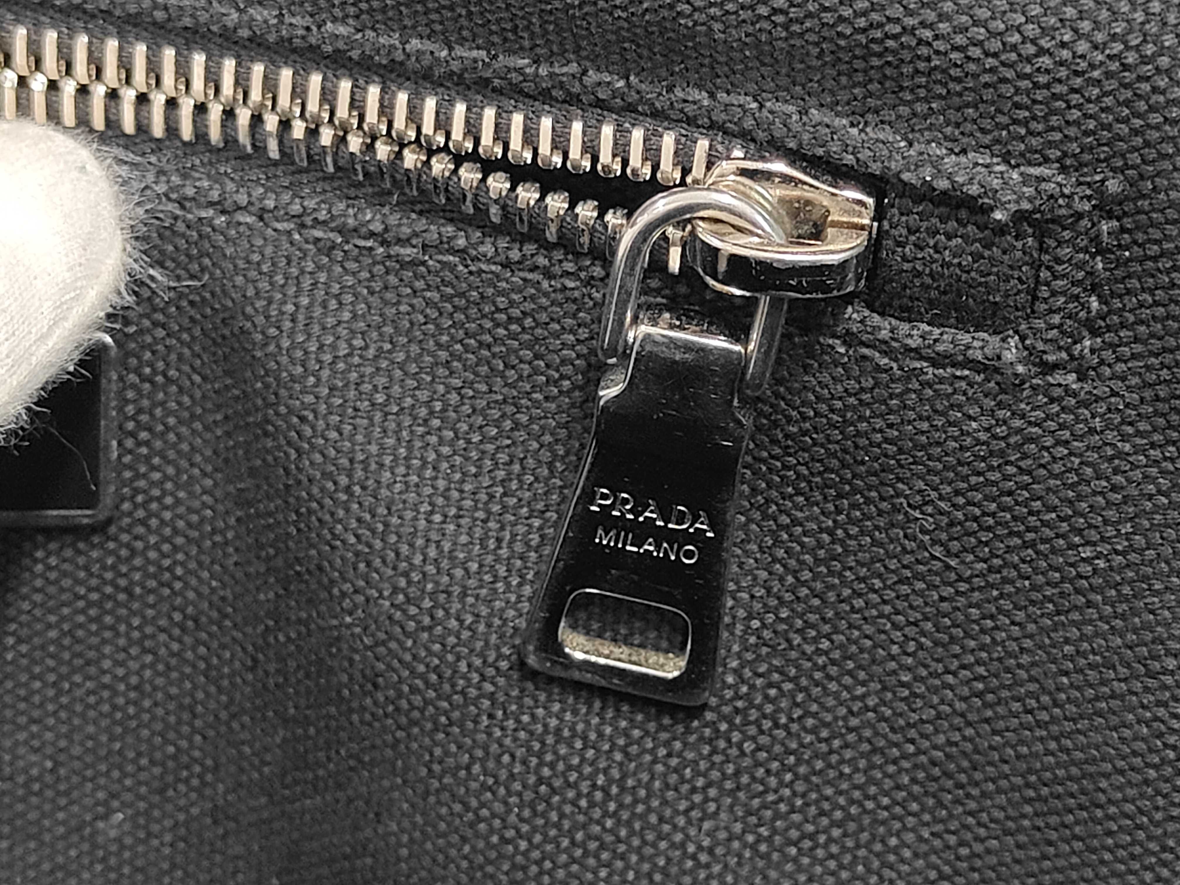Embossed Logo Tote Bag, Canvas, Strap Handbag — view 9