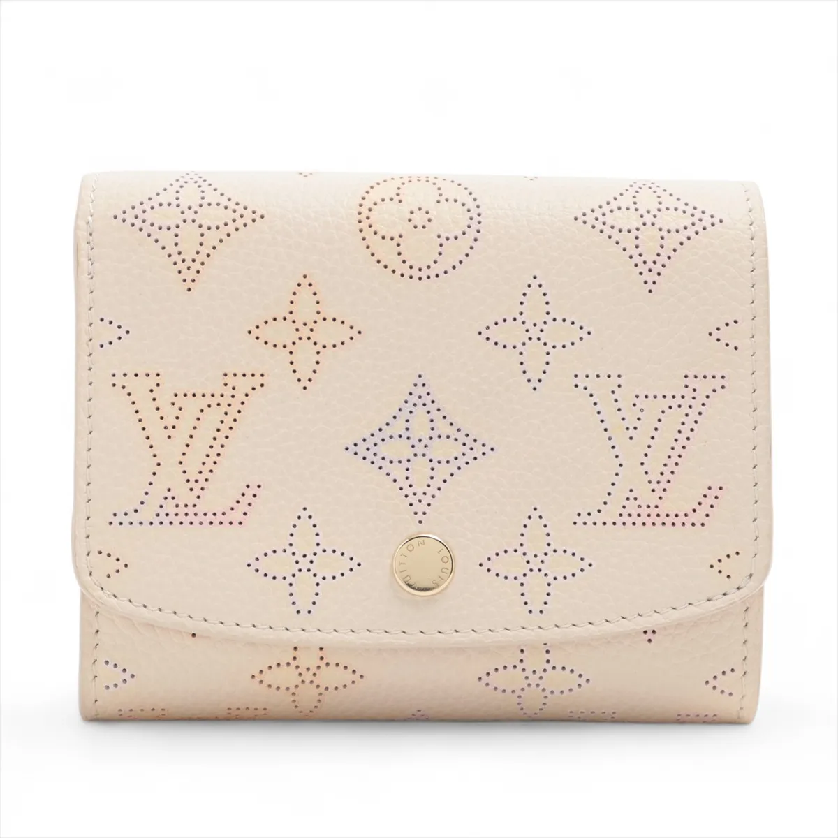 Mahina Portefeuille Iris - Ivory Compact Wallet (RFID detected)