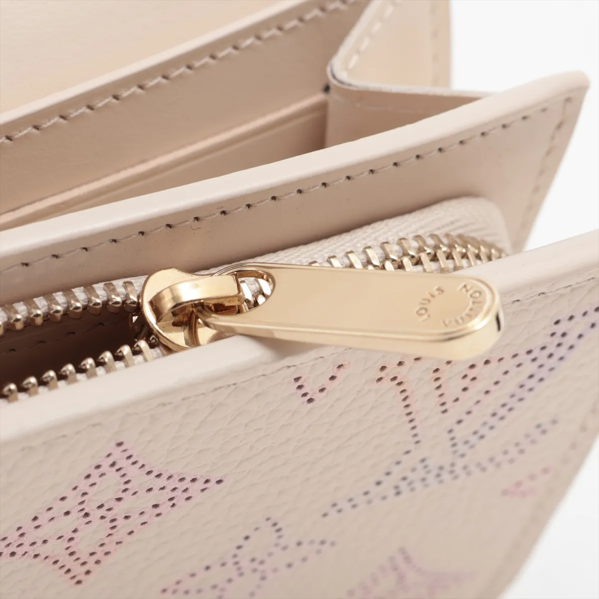 Mahina Portefeuille Iris - Ivory Compact Wallet (RFID detected) — view 7