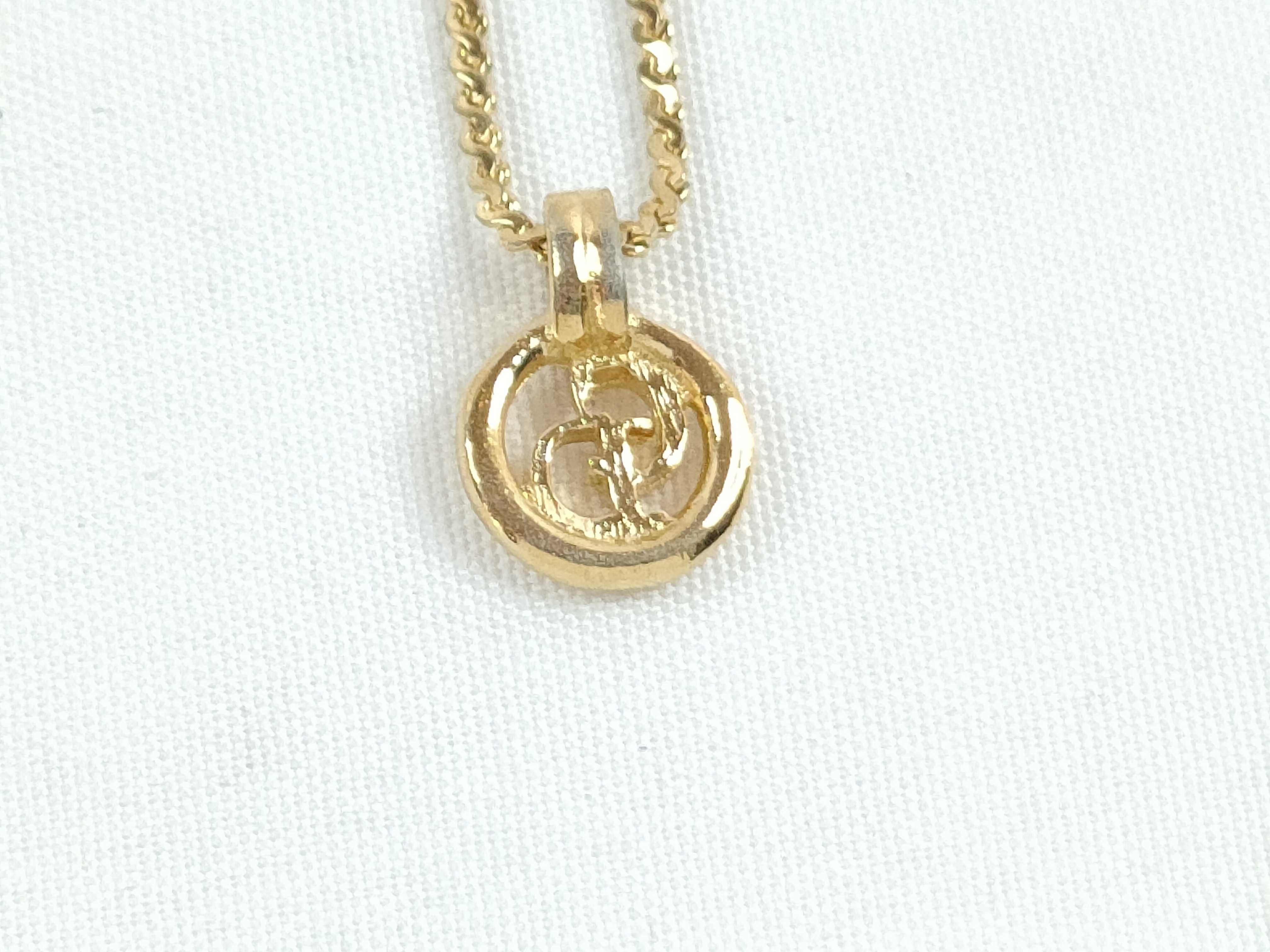 Circle CD Necklace — view 2
