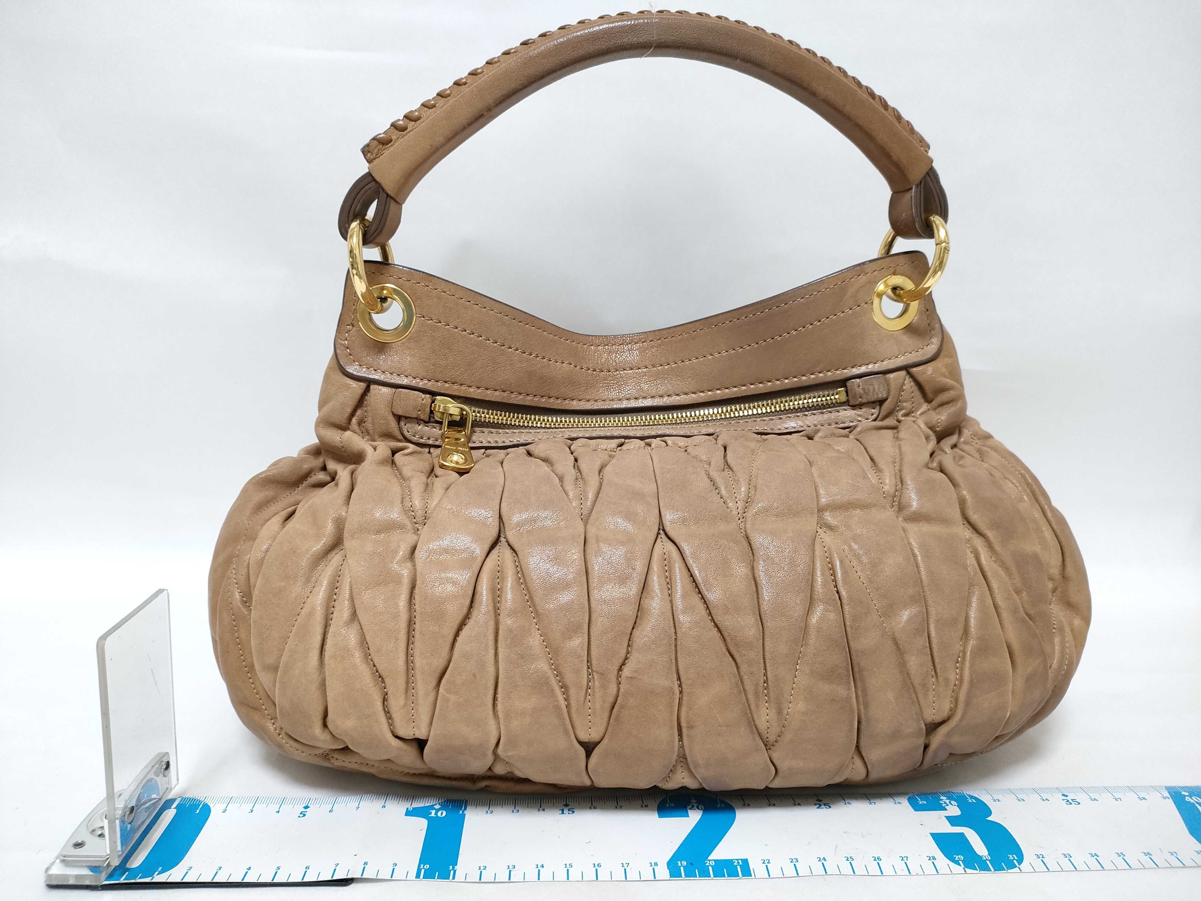 Matelassé Gathered 2-Way Shoulder Bag — view 2