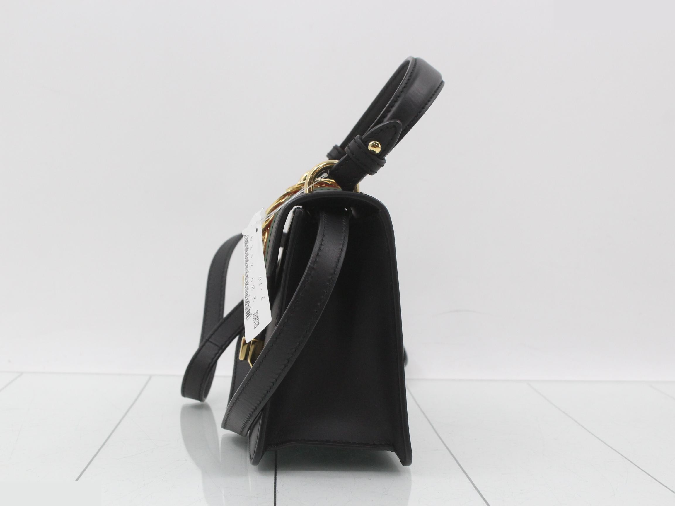 Sylvie Leather 2-Way Handbag — view 3