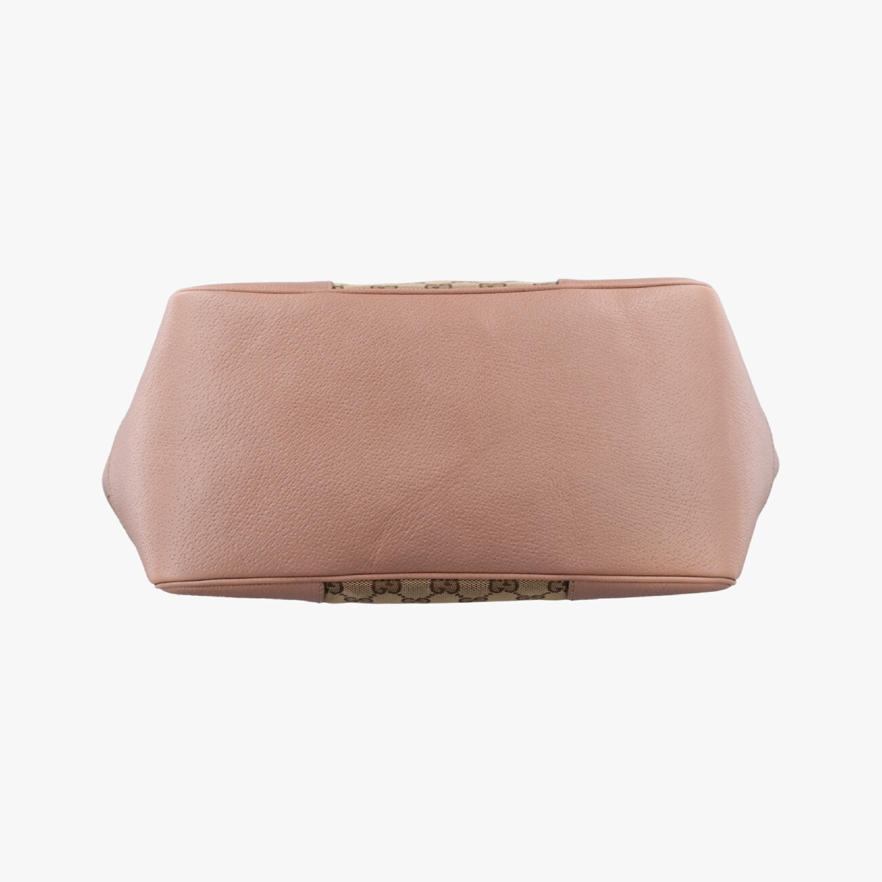 Bree handbag, beige x pink canvas x leather, 323671 E015188356. — view 3