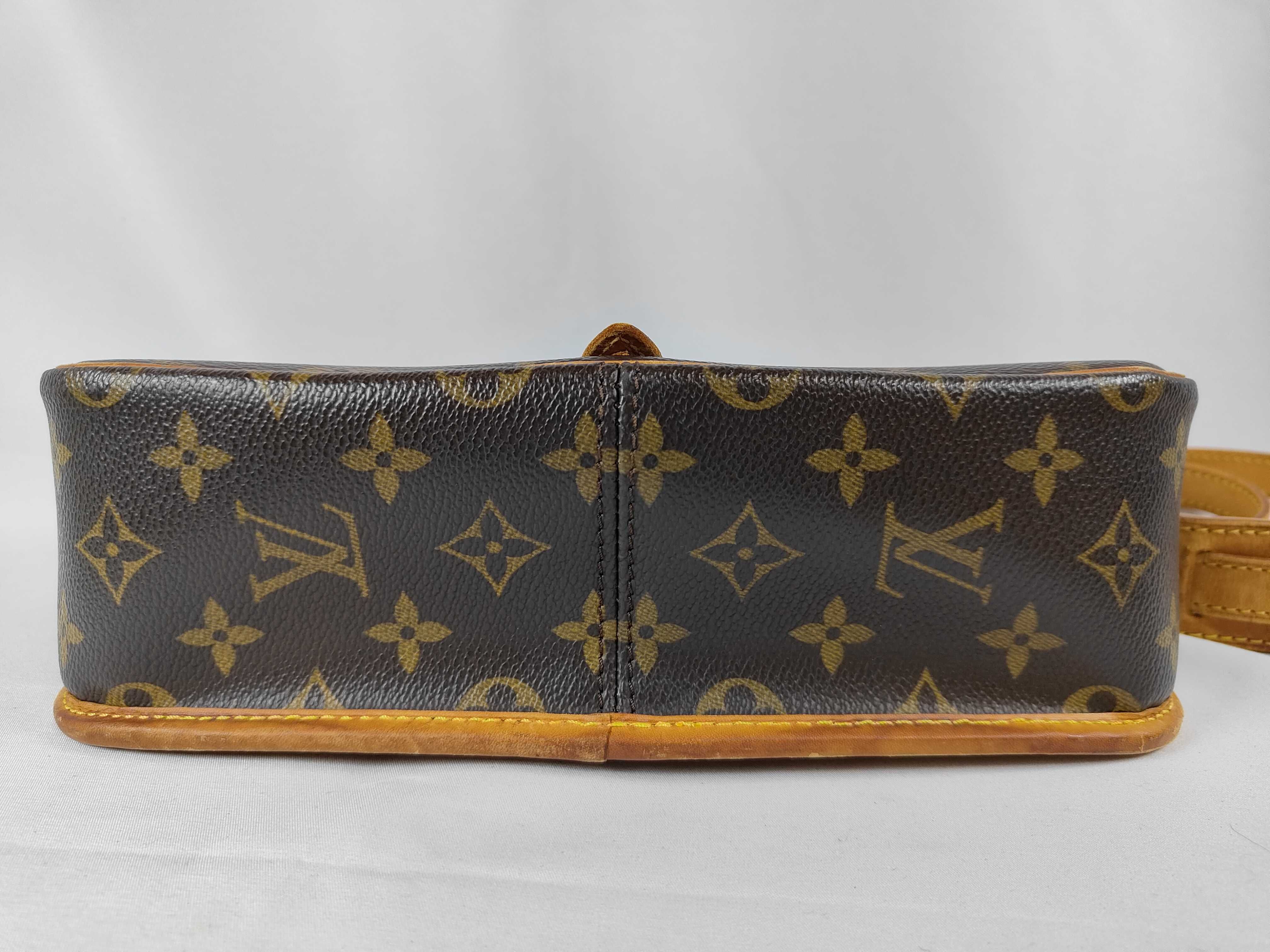 Sologne Monogram Shoulder Bag — view 7