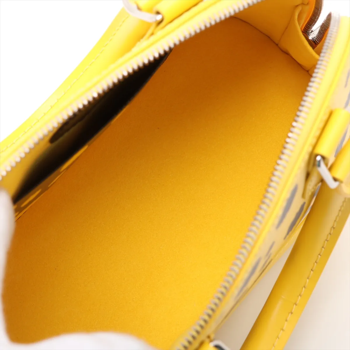 x Yayoi Kusama Epi Alma BB M21700 Yellow (RFID detected) — view 8