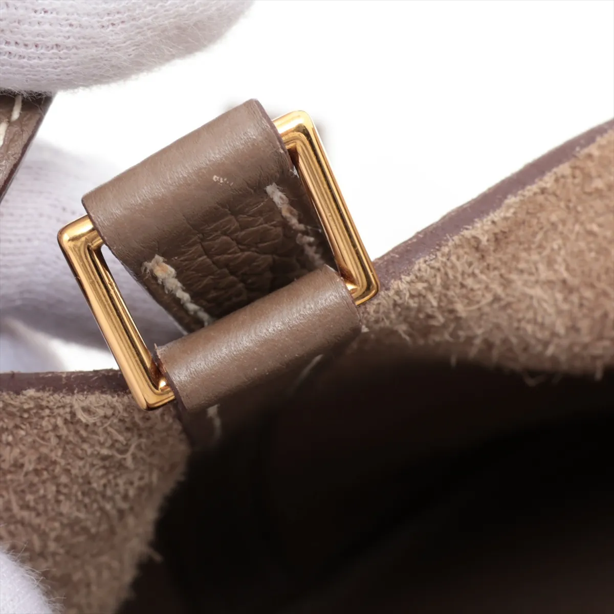 Picotin Lock 18 PM Taurillon Clemence Etoupe Gold hardware Z:2021 — view 13