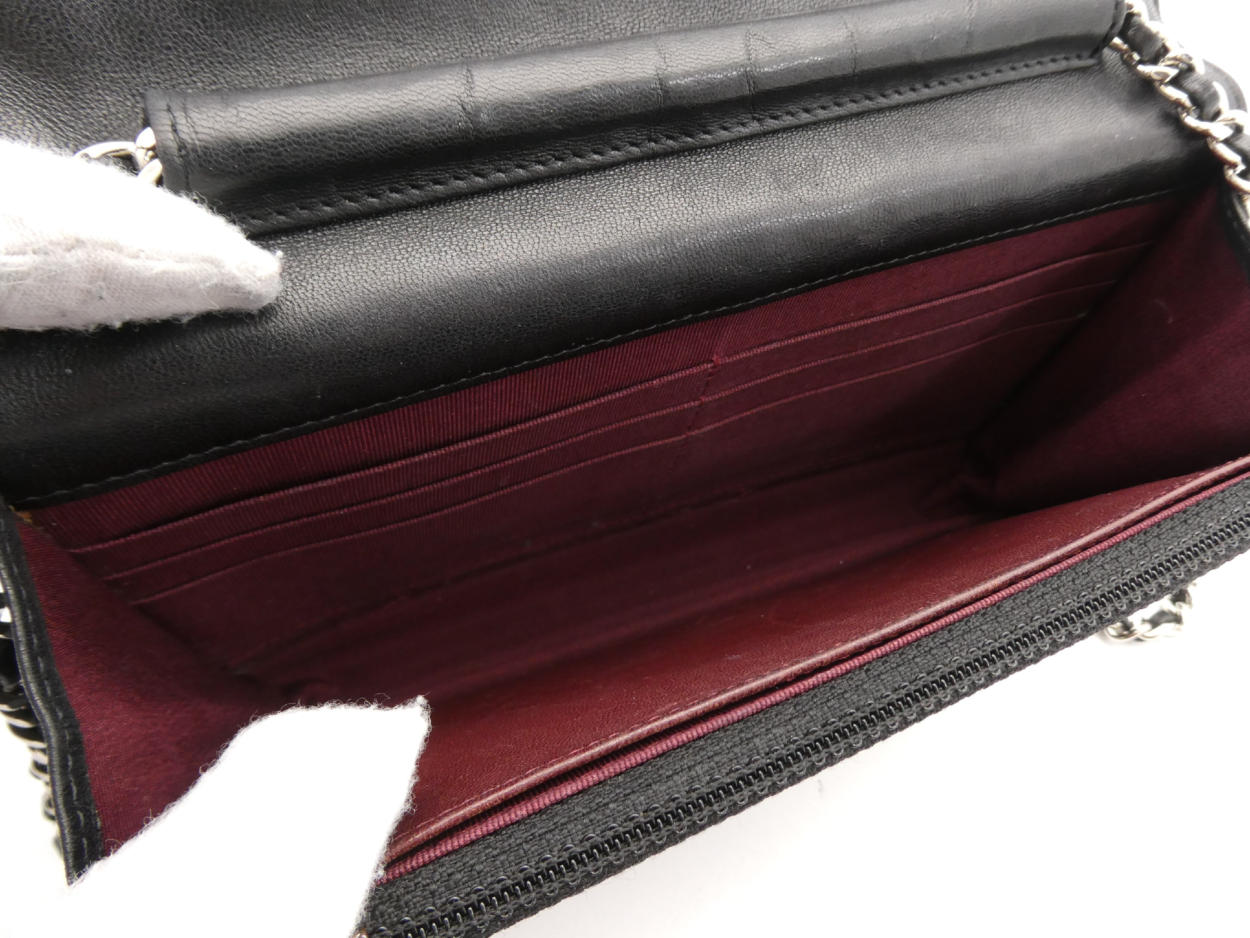 Matelassé Coco Mark Chain Wallet Shoulder Bag — view 7