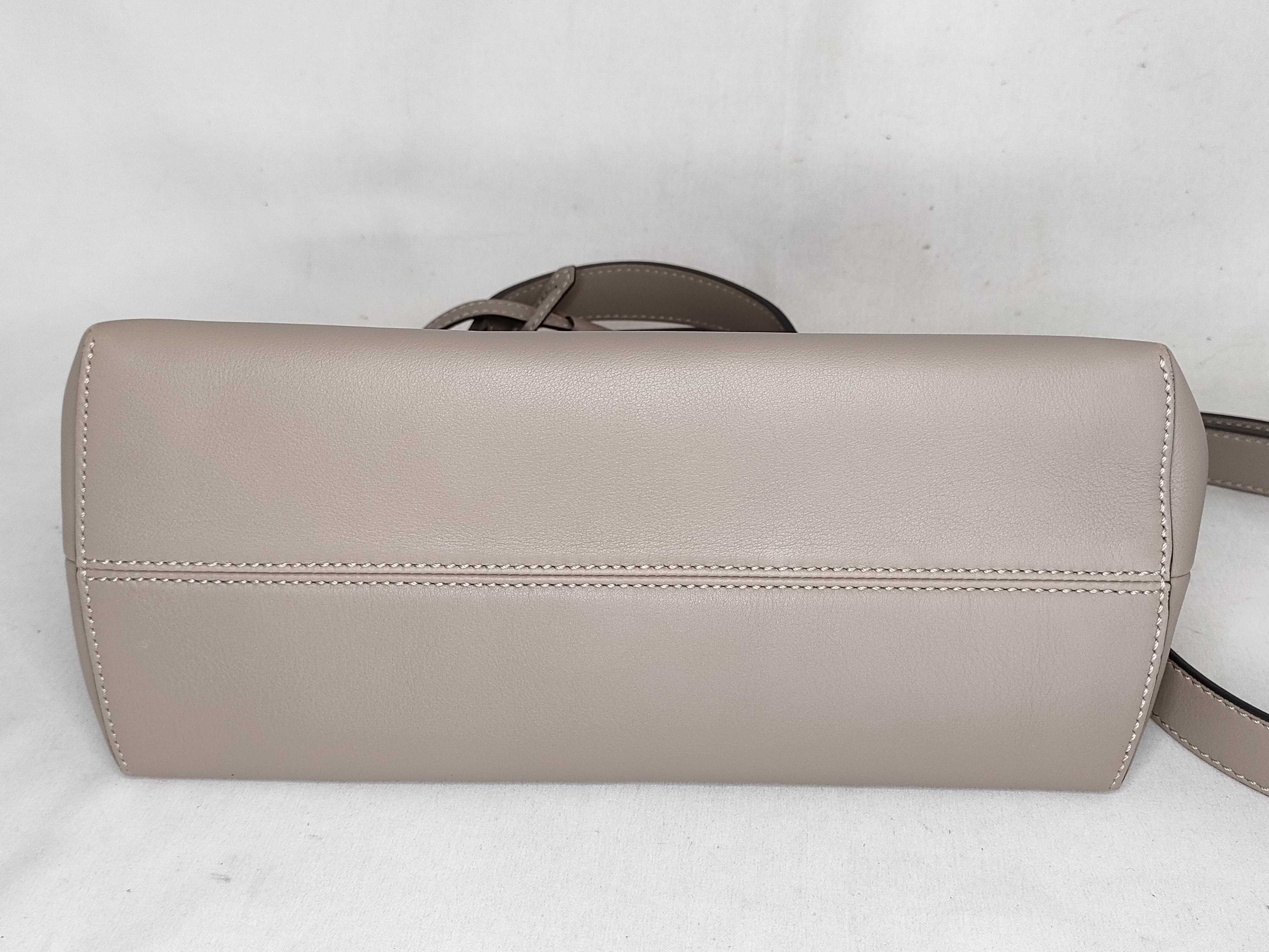 By The Way Medium Leather 2-Way Handbag, Greige, 8BL146 (Handbag) — view 8