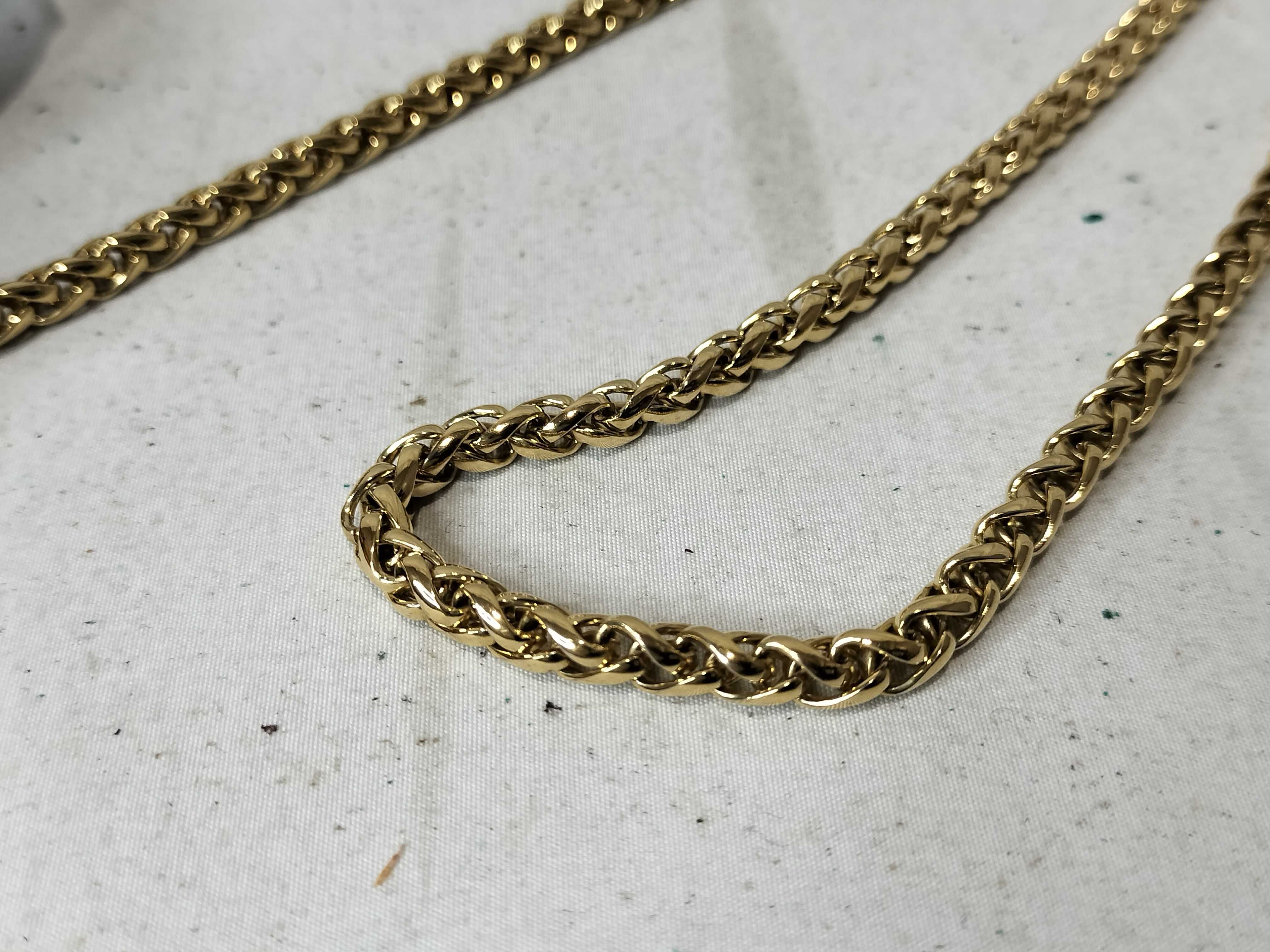 Bamboo Satin Mini Chain Shoulder Bag — view 5