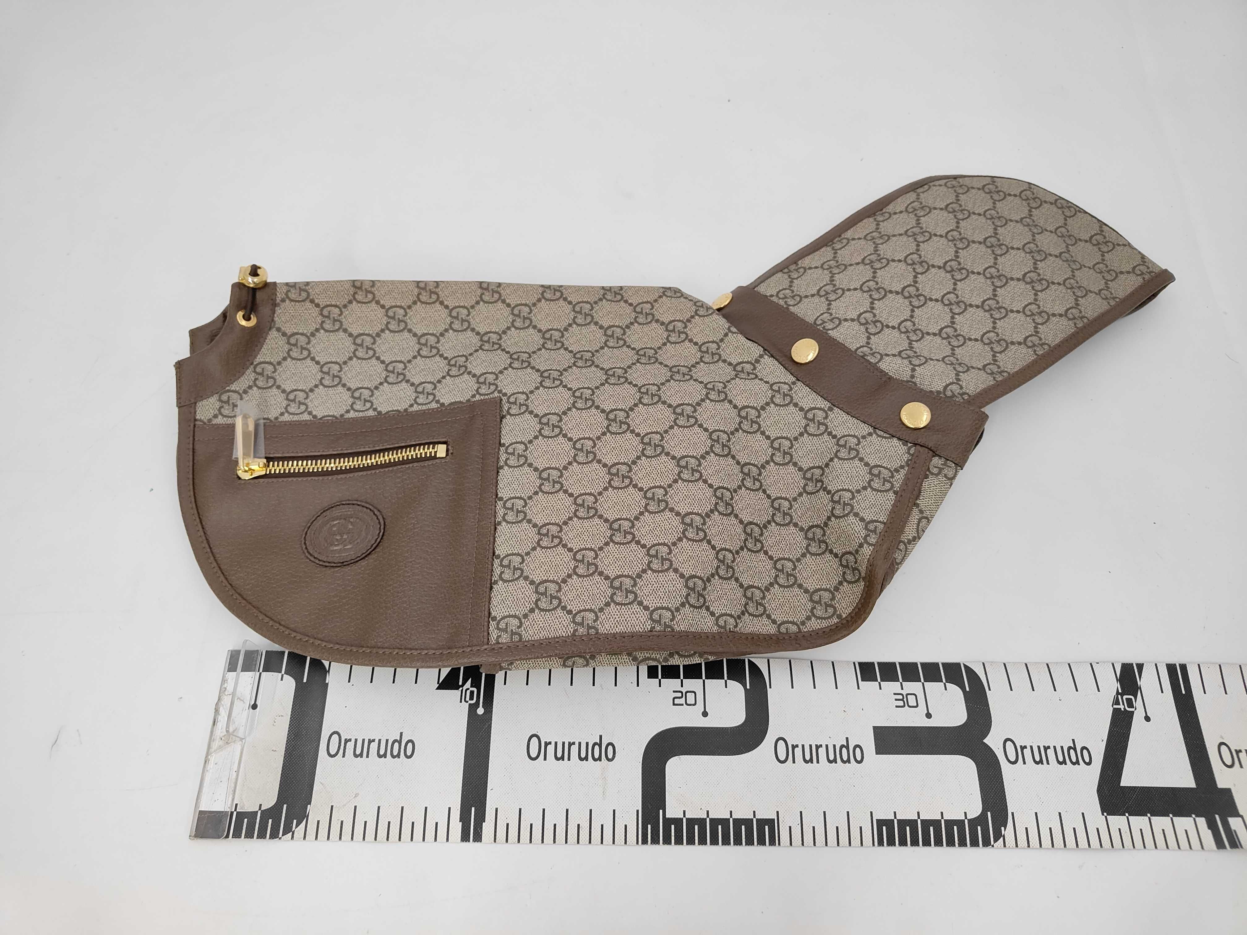 hooded pet coat, GG Supreme, 695719, size XS, other accessories. — view 2