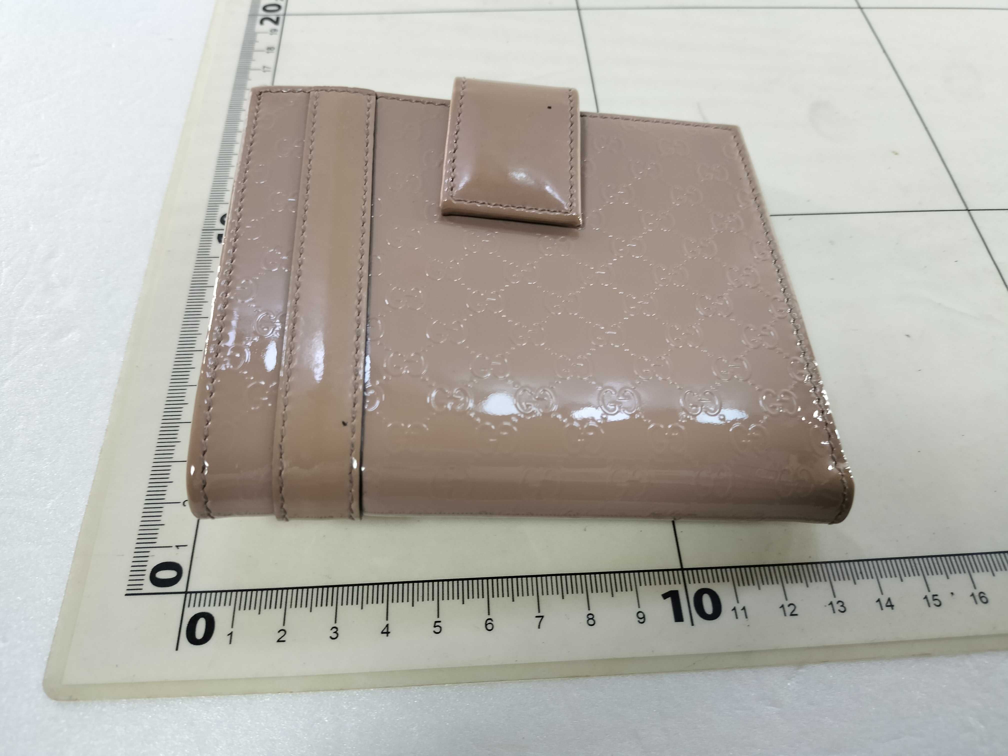Microssima Bi-fold Wallet, Enamel Pink — view 2