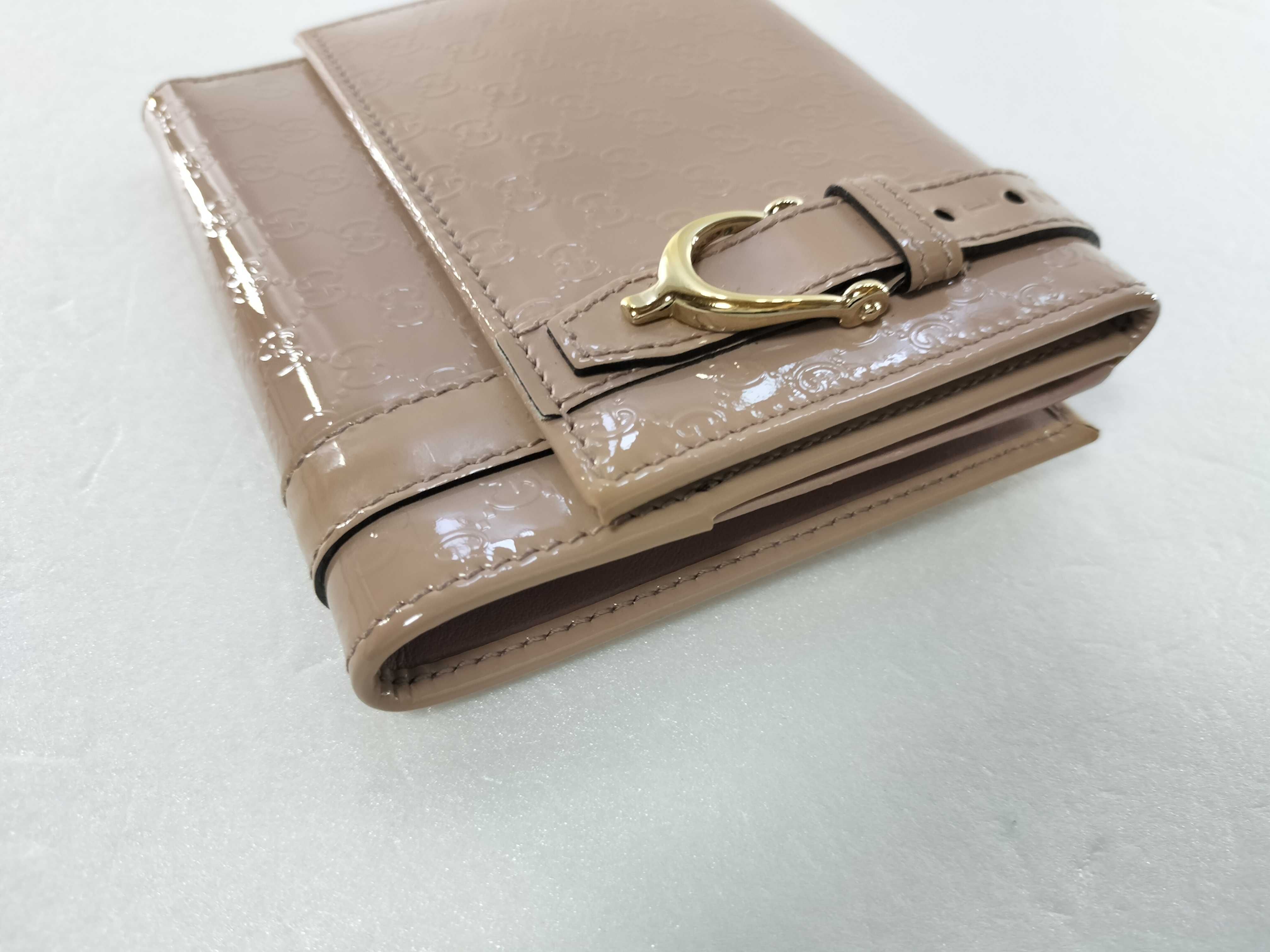 Microssima Bi-fold Wallet, Enamel Pink — view 3