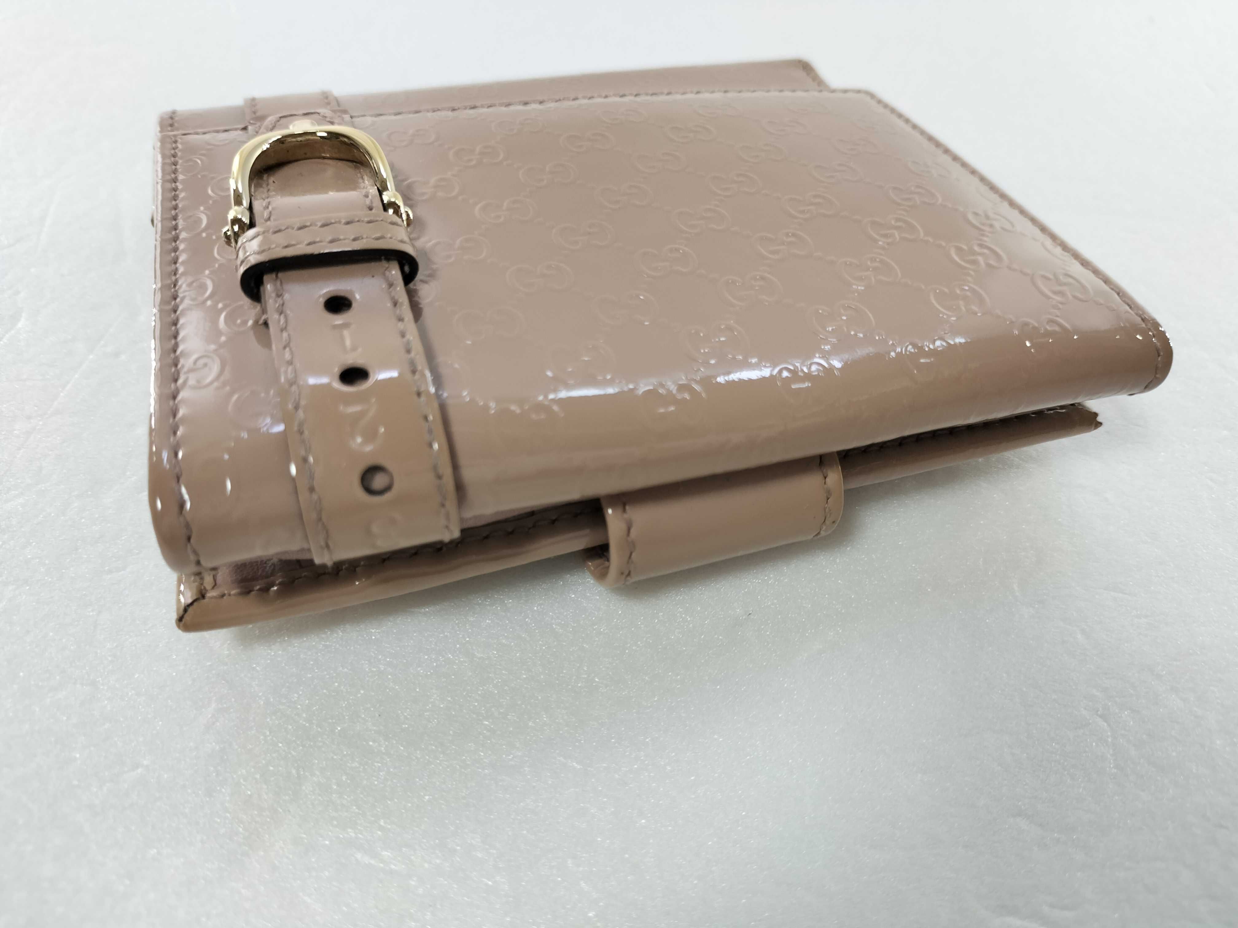 Microssima Bi-fold Wallet, Enamel Pink — view 6