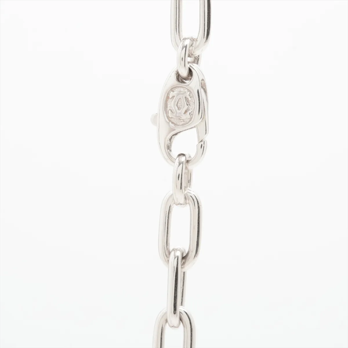 Spartacus Necklace, 750 (WG), 31.6g, OS7060, includes extra chain (6.8g), lobster clasp is slightly bent. — view 3