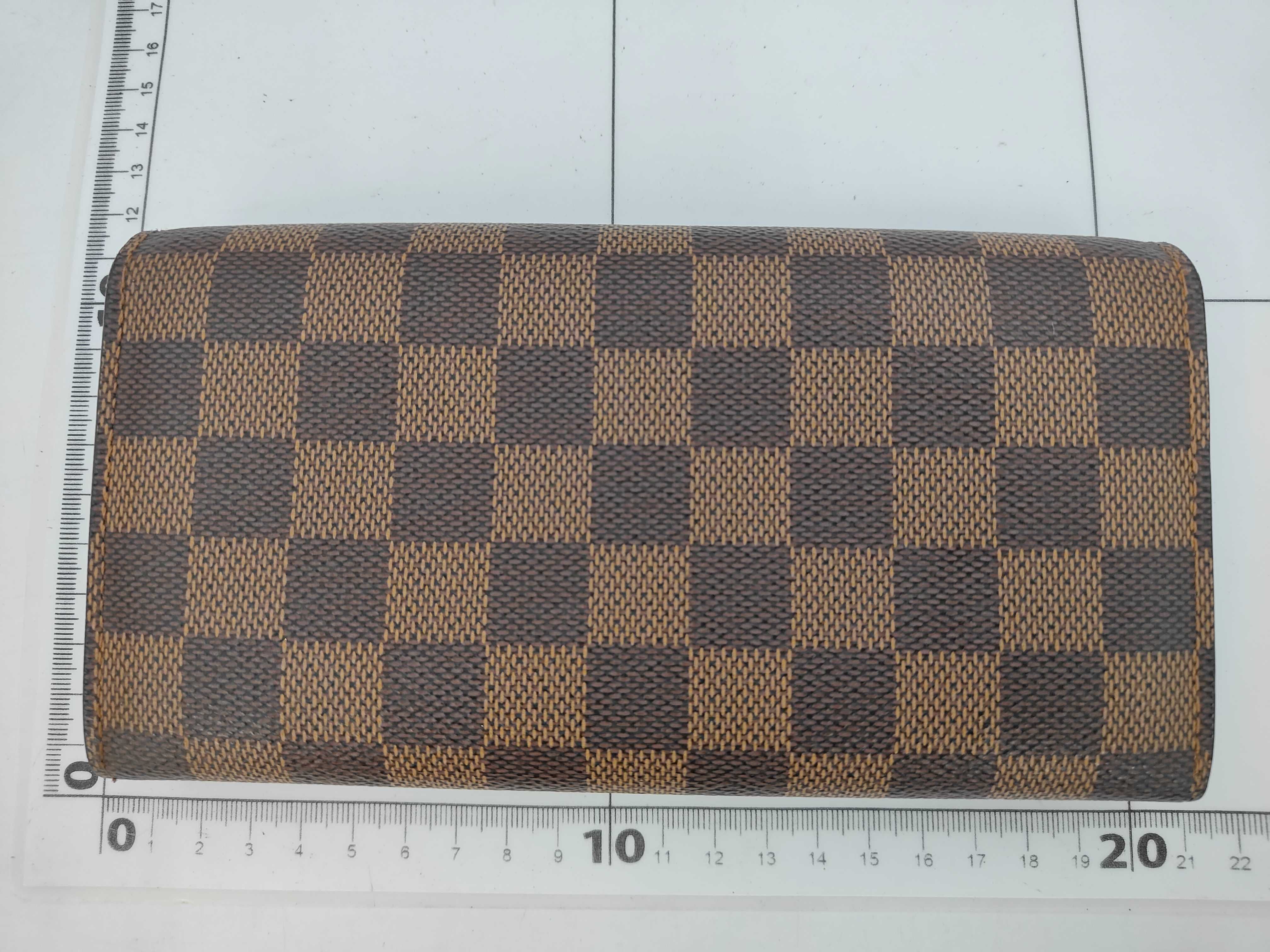Damier Ebene Sarah Wallet Long Wallet N61734 Wallet — view 2