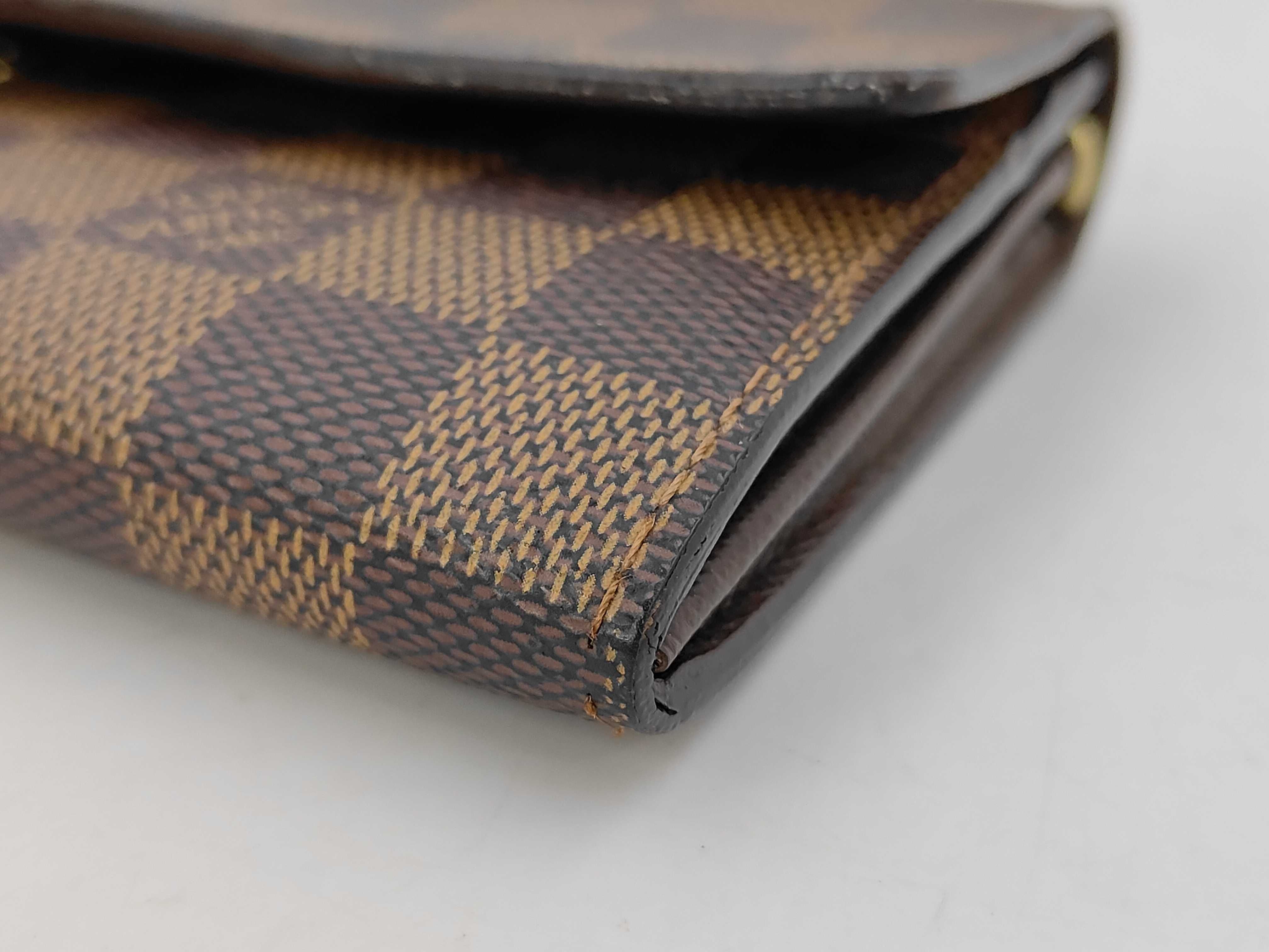 Damier Ebene Sarah Wallet Long Wallet N61734 Wallet — view 3