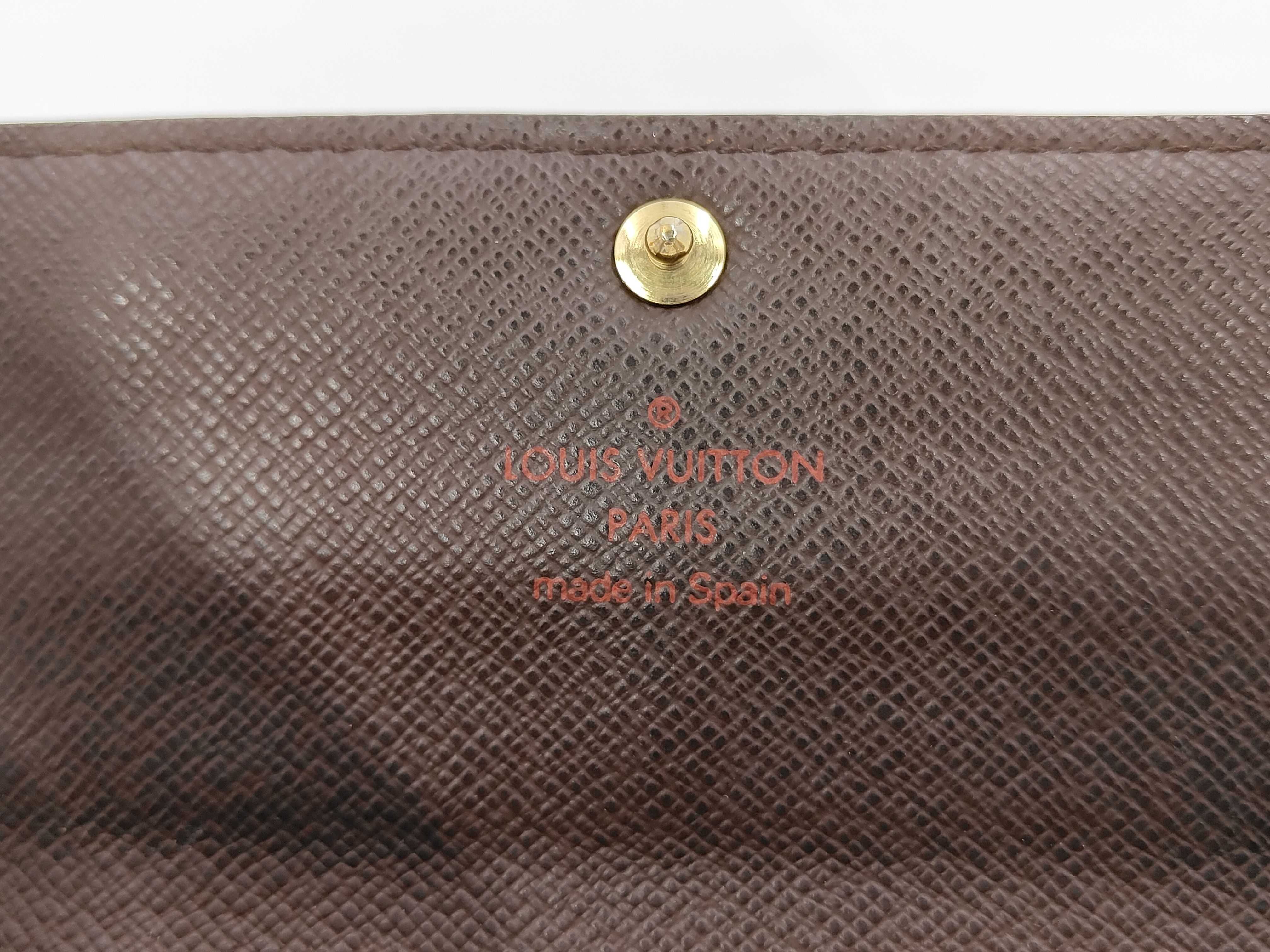 Damier Ebene Sarah Wallet Long Wallet N61734 Wallet — view 4