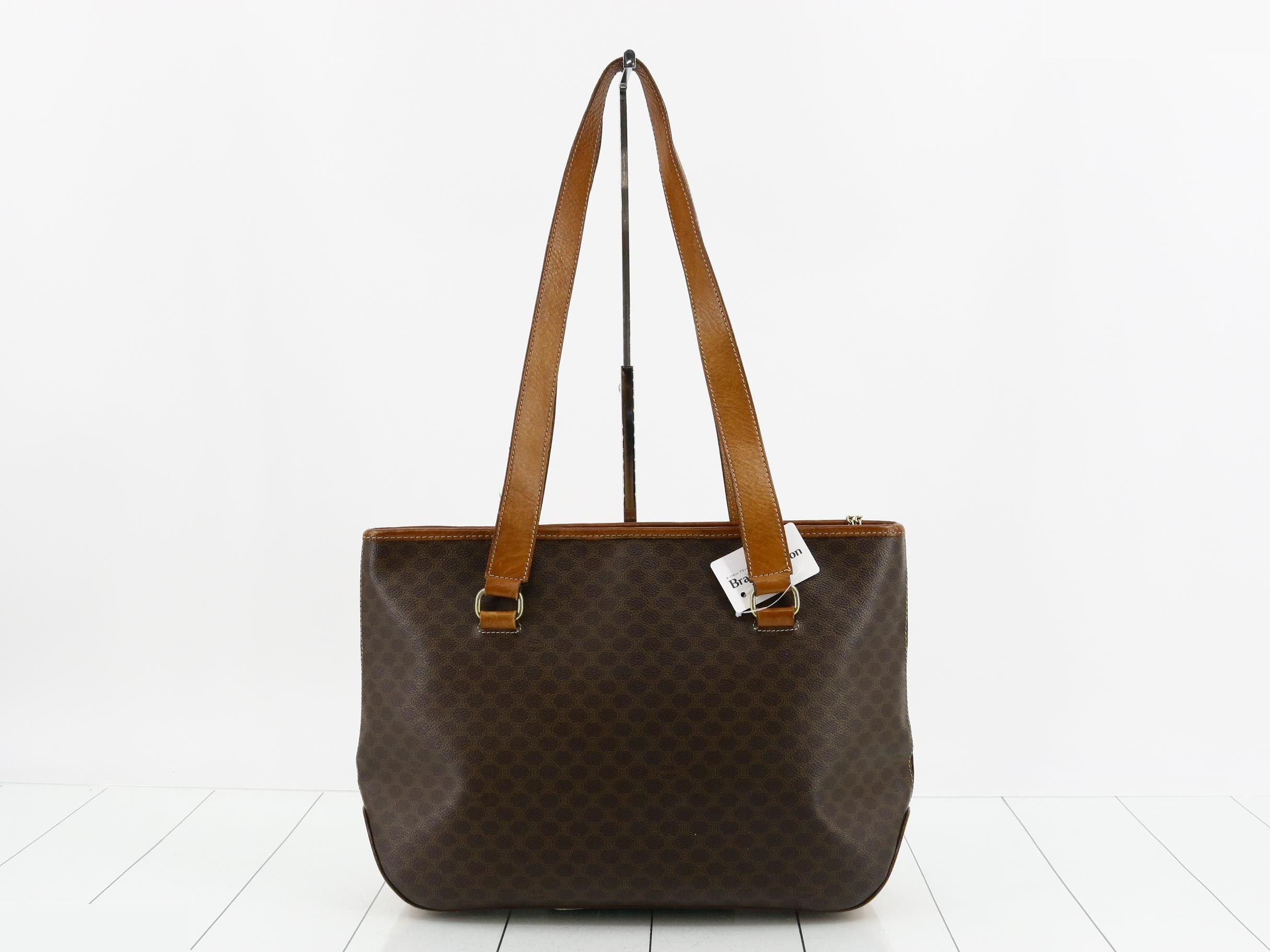 Macadam Charm Shopper Tote, Brown, 38 x 25 x 10 cm — view 2
