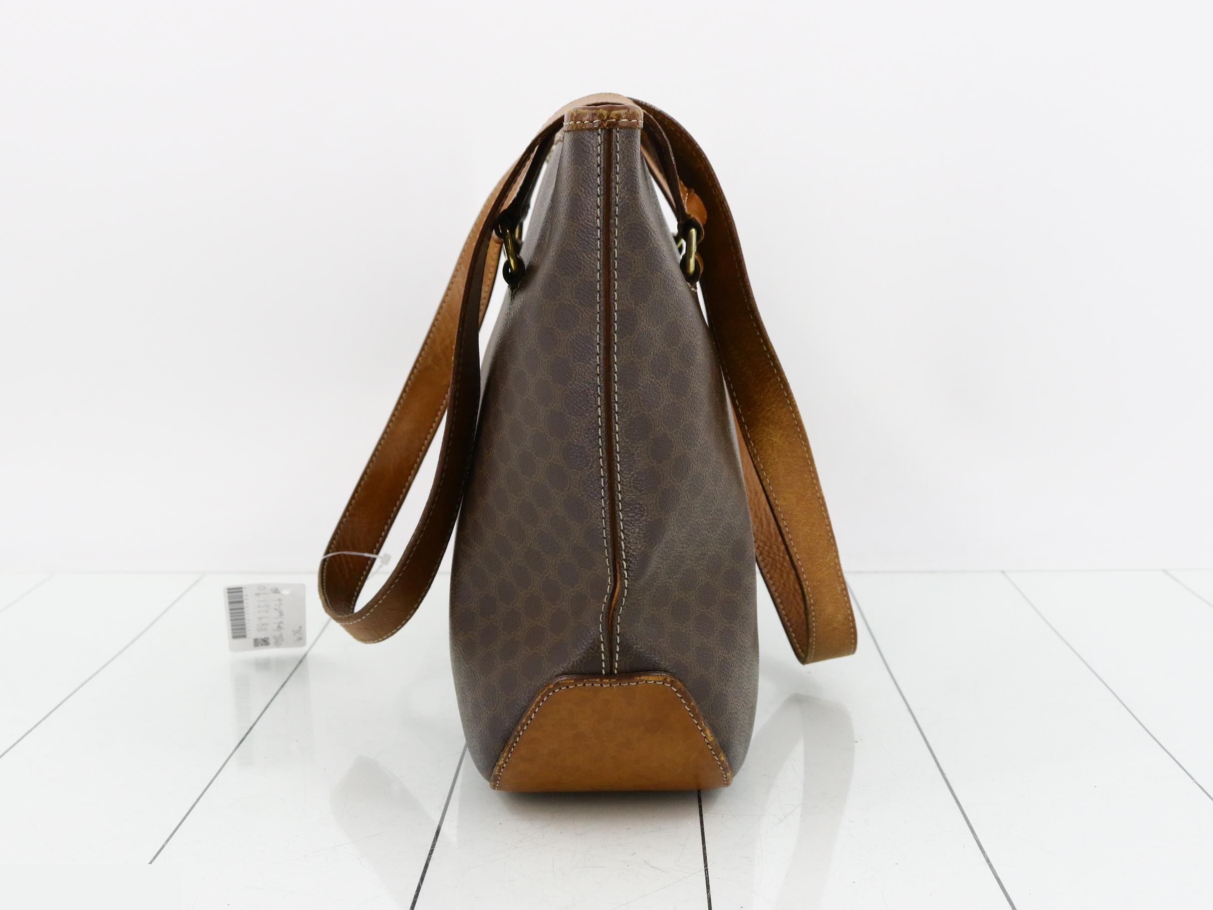Macadam Charm Shopper Tote, Brown, 38 x 25 x 10 cm — view 3