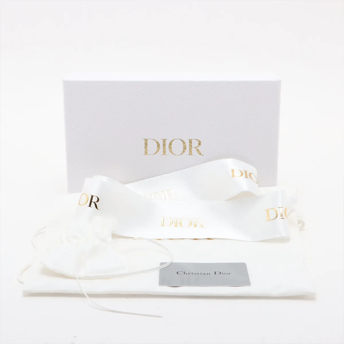 Cannage My Dior Talk Phone Bag Leather Chain Shoulder Bag Black — view 10