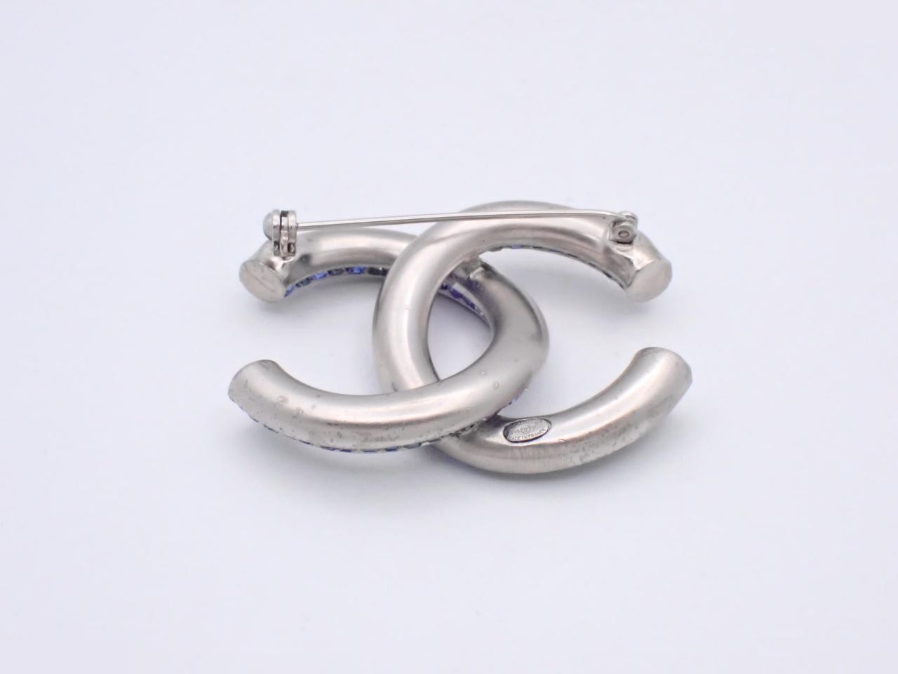 Coco Mark Color Stone Brooch A15P — view 2