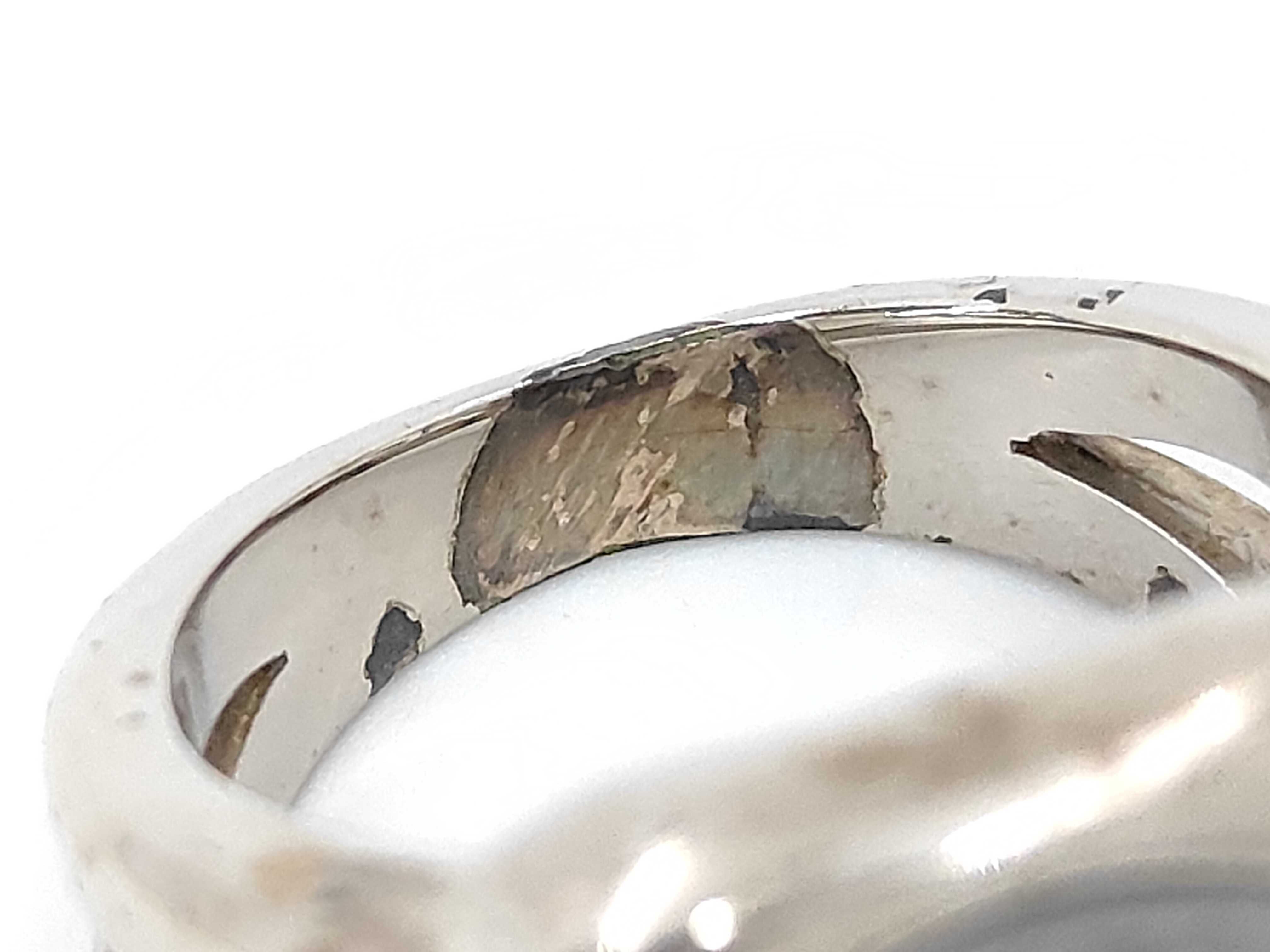 Corozo Serie Silver RG Ring — view 4