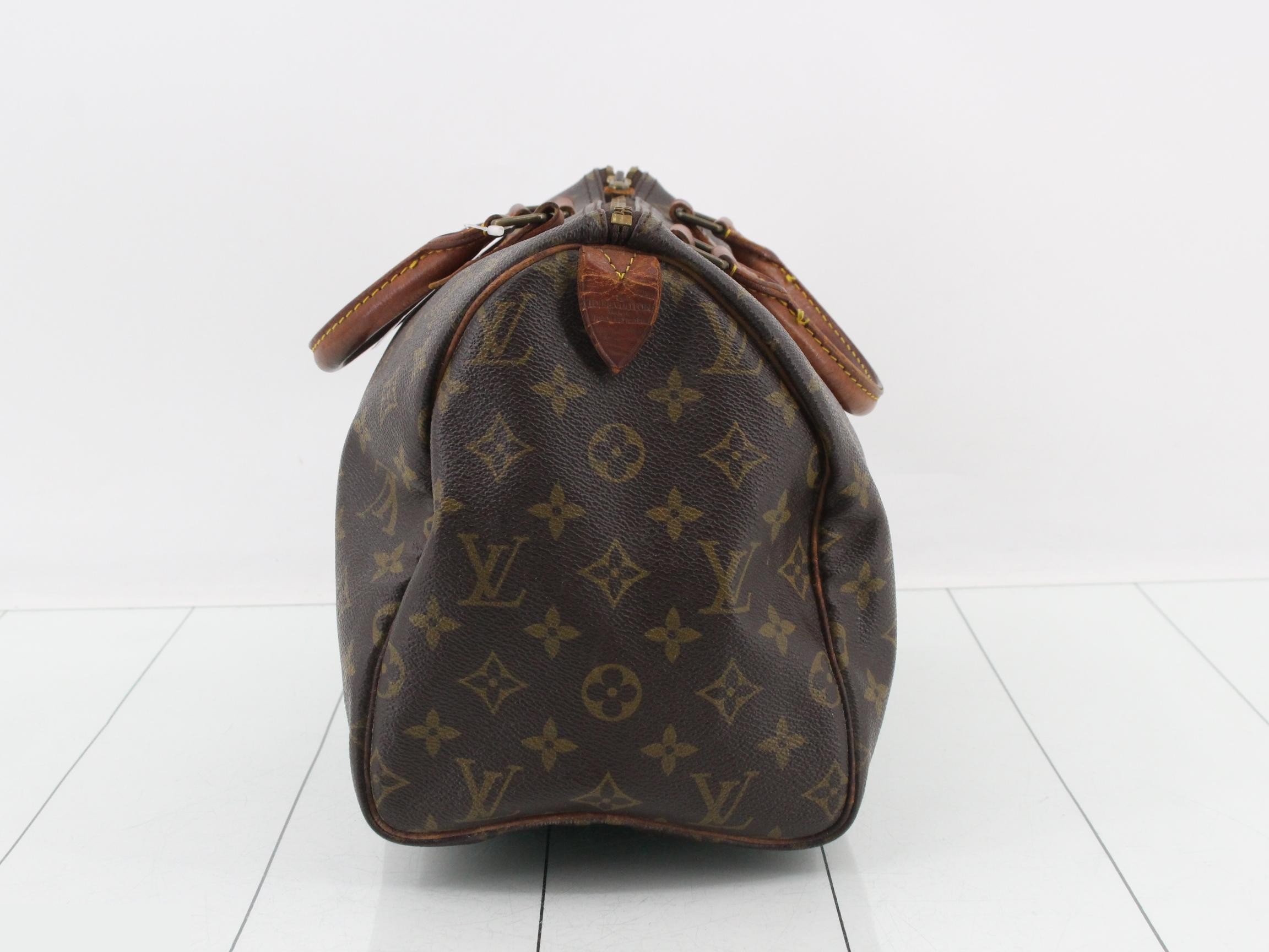 Speedy 30 Monogram Brown Handbag — view 4