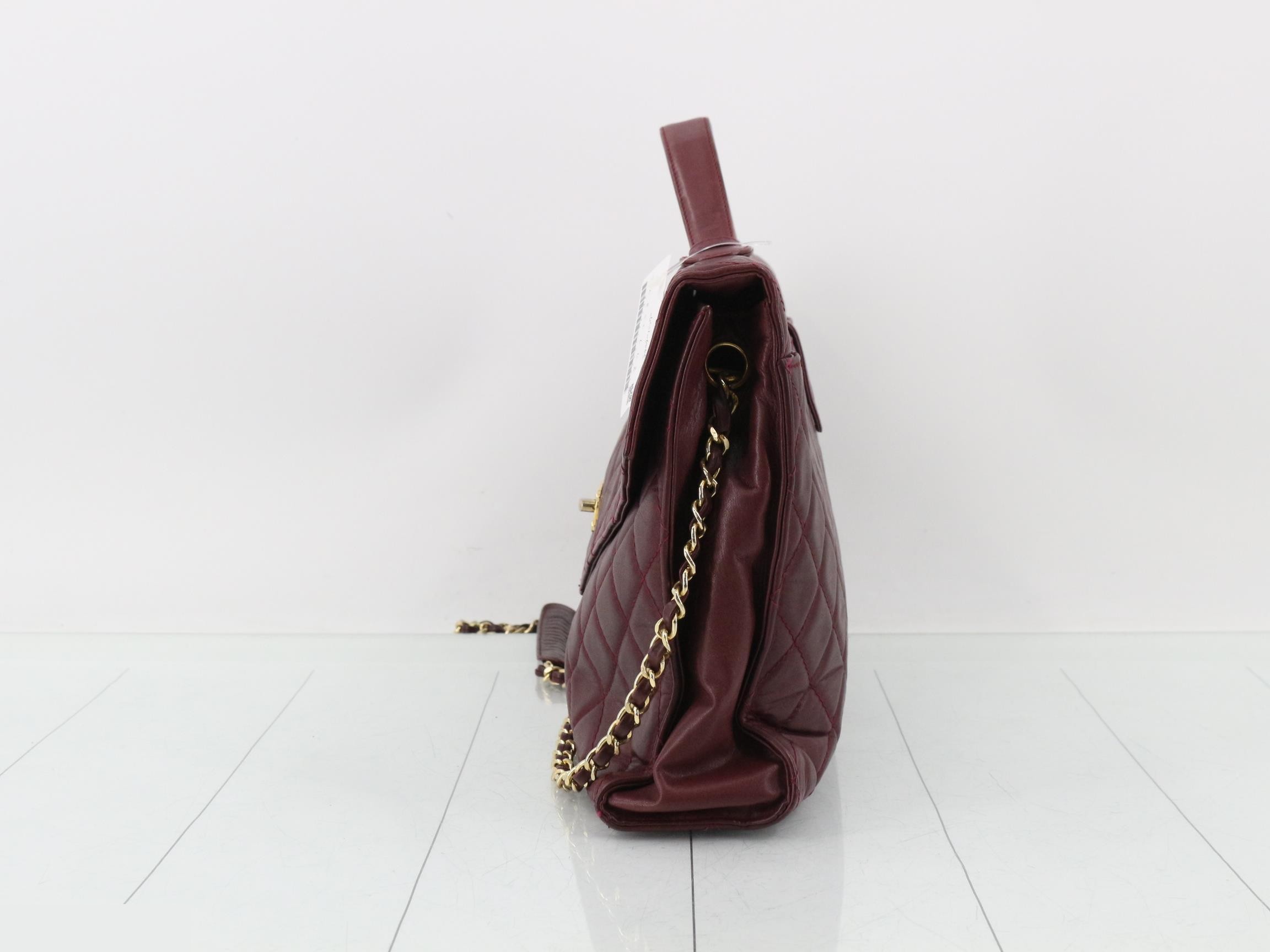 lambskin shoulder bag — view 3