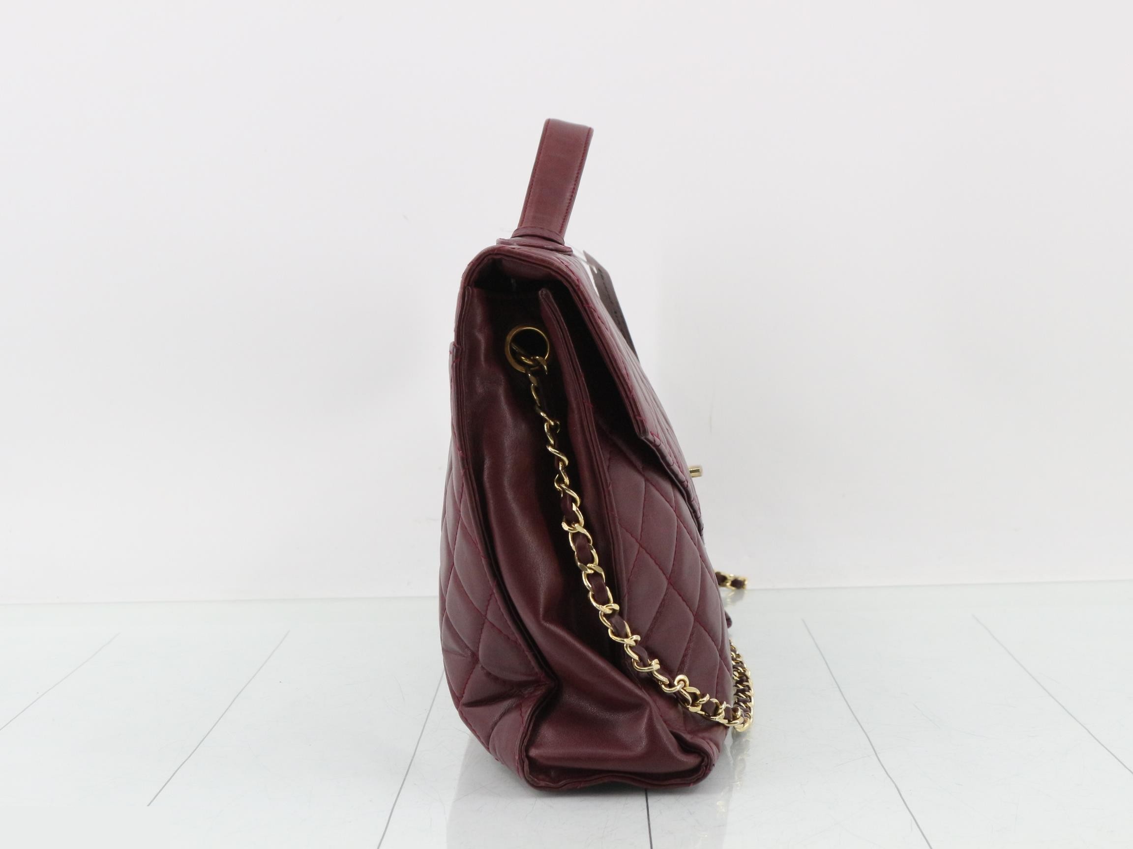 lambskin shoulder bag — view 4